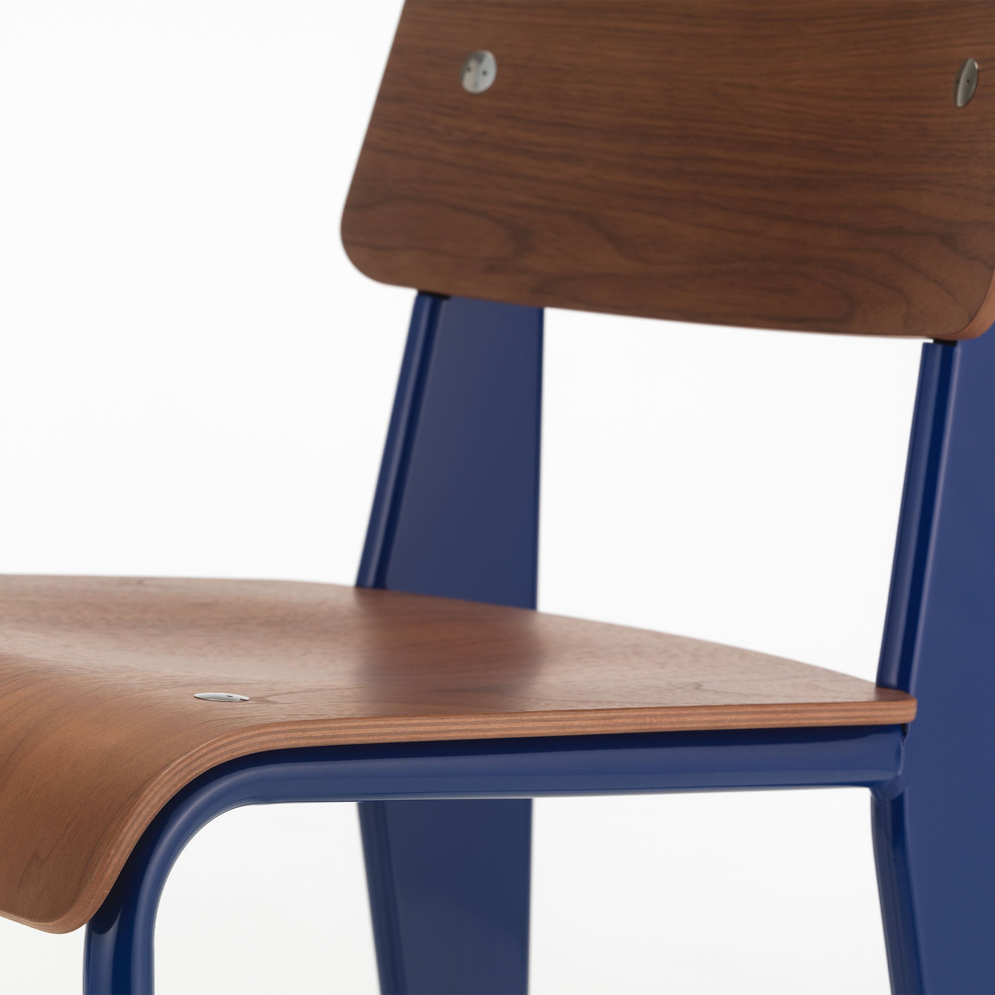 Standard Chair scaun cu șezut și spătar nuc