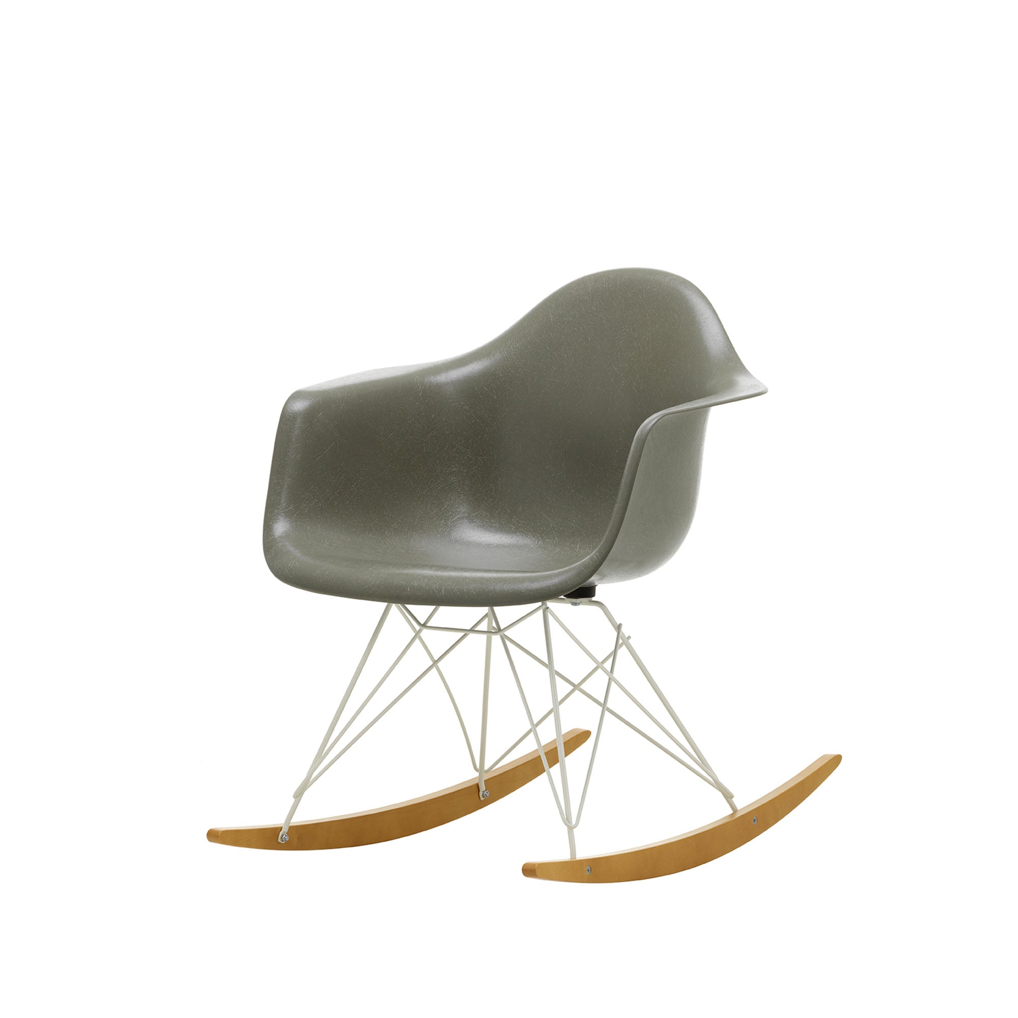 Eames Fiberglass RAR scaun cu balansoar