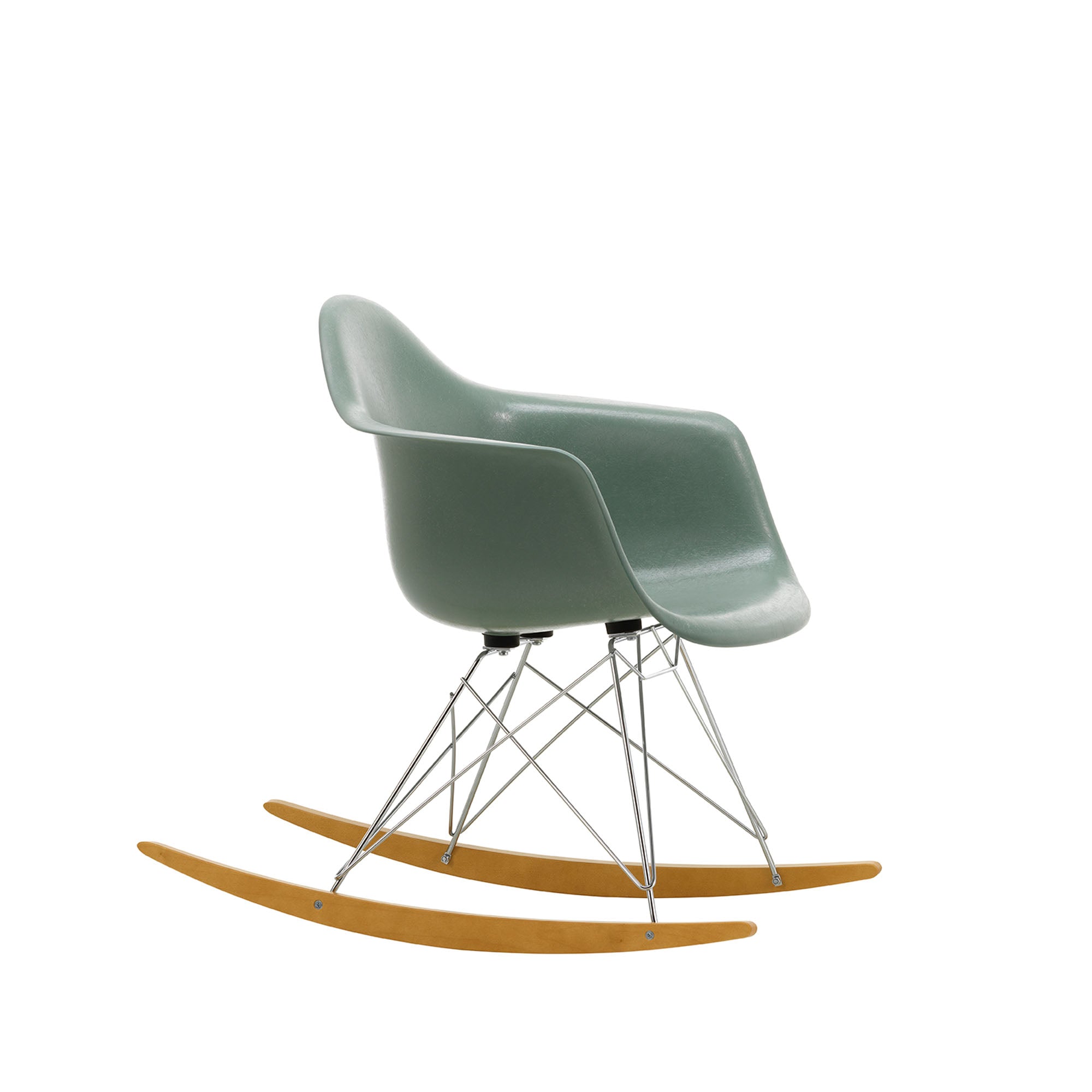 Eames Fiberglass RAR scaun cu balansoar