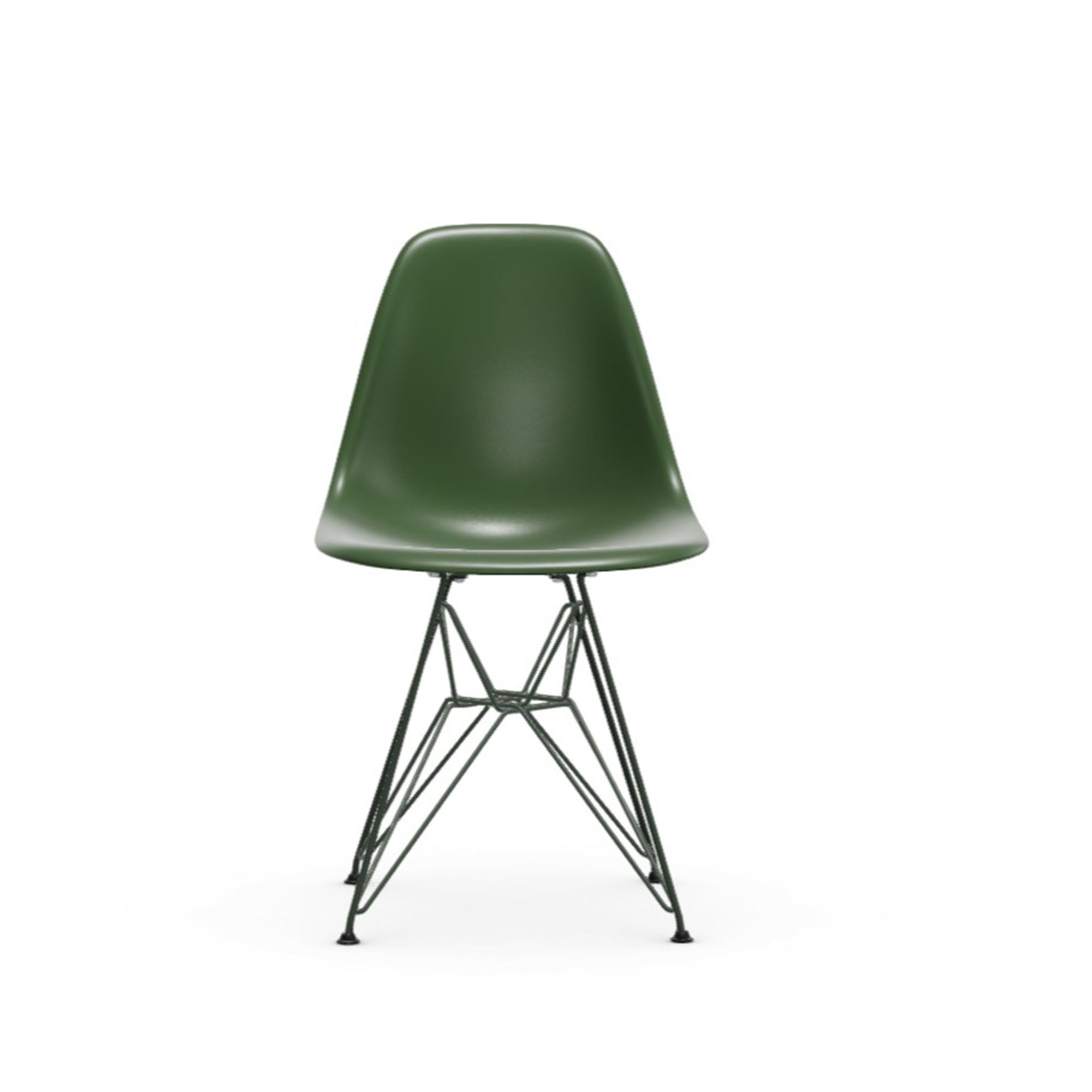 Eames Plastic RE DSR scaun cu bază colorată
