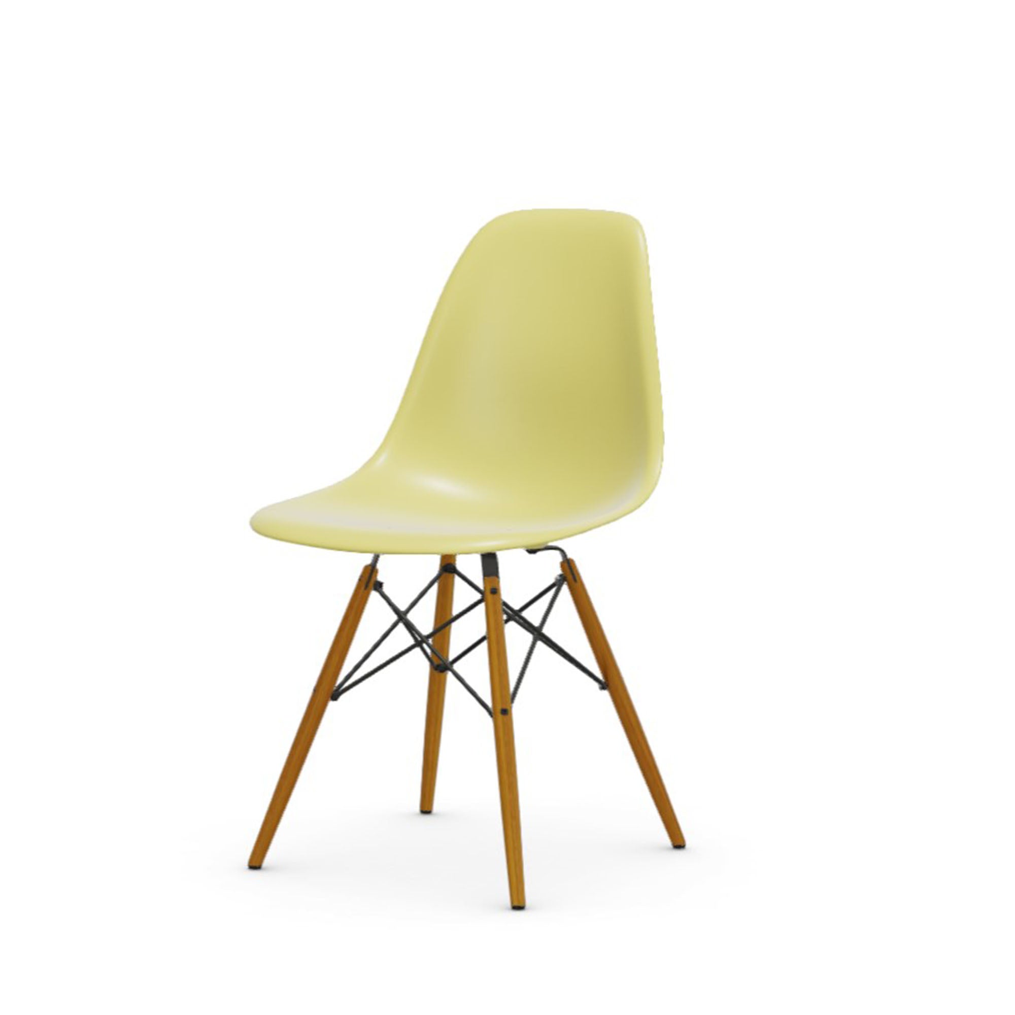 Eames Plastic RE DSW scaun cu picioare frasin natur