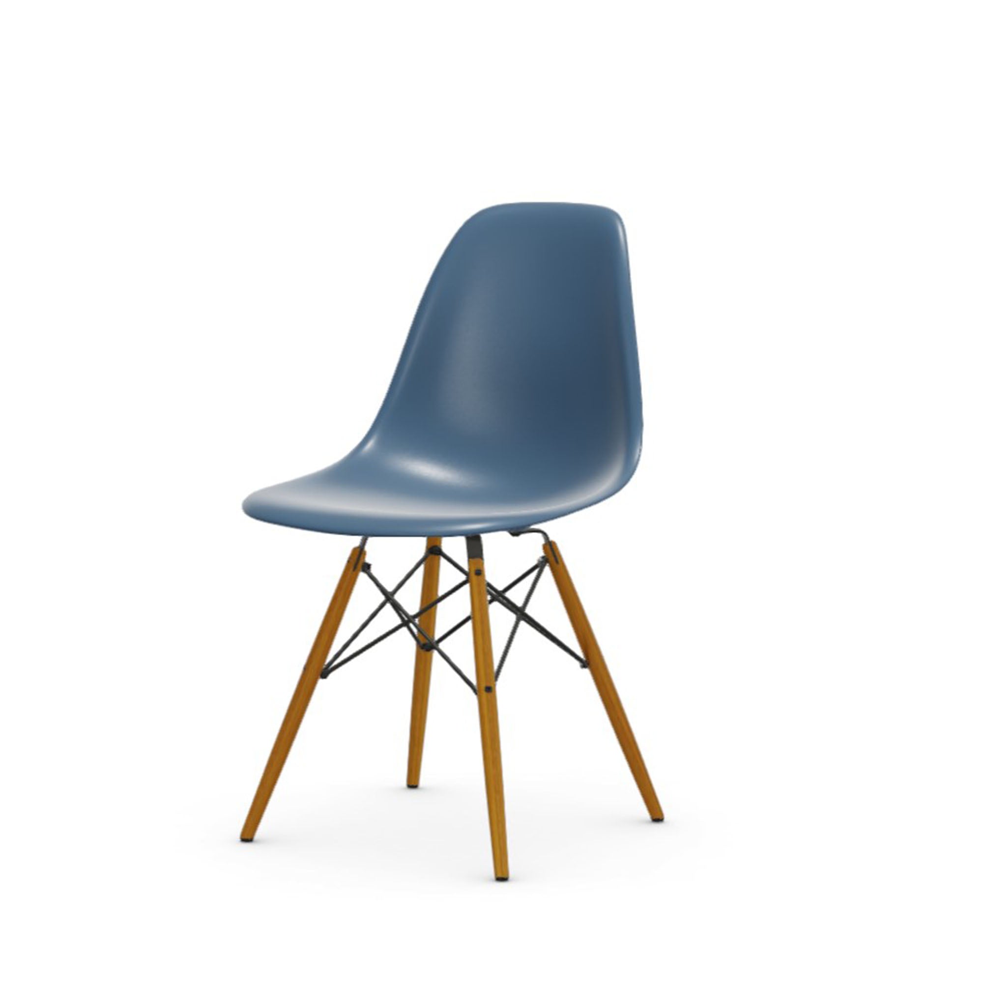 Eames Plastic RE DSW scaun cu picioare frasin natur