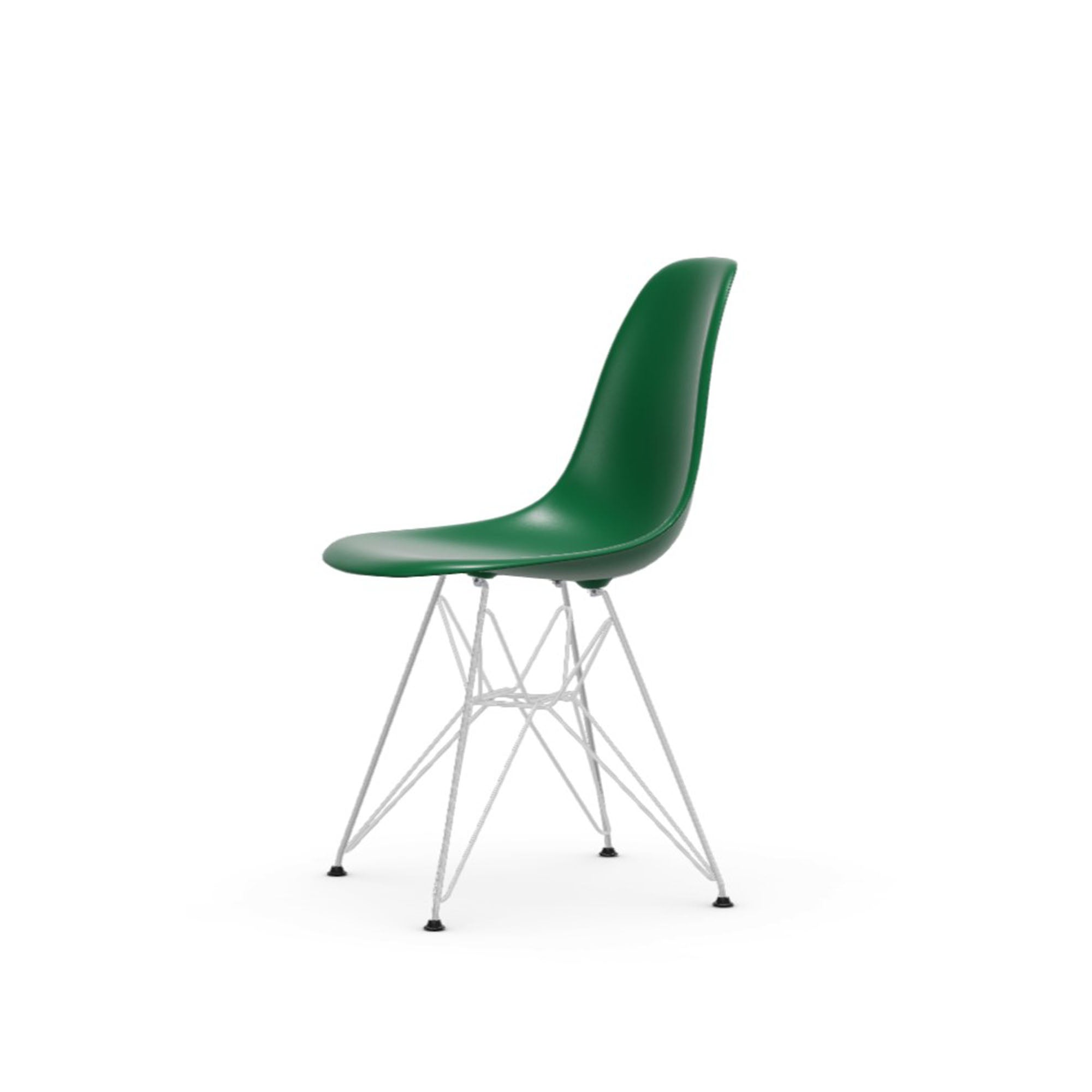 Eames Plastic RE DSR scaun cu baza cromată
