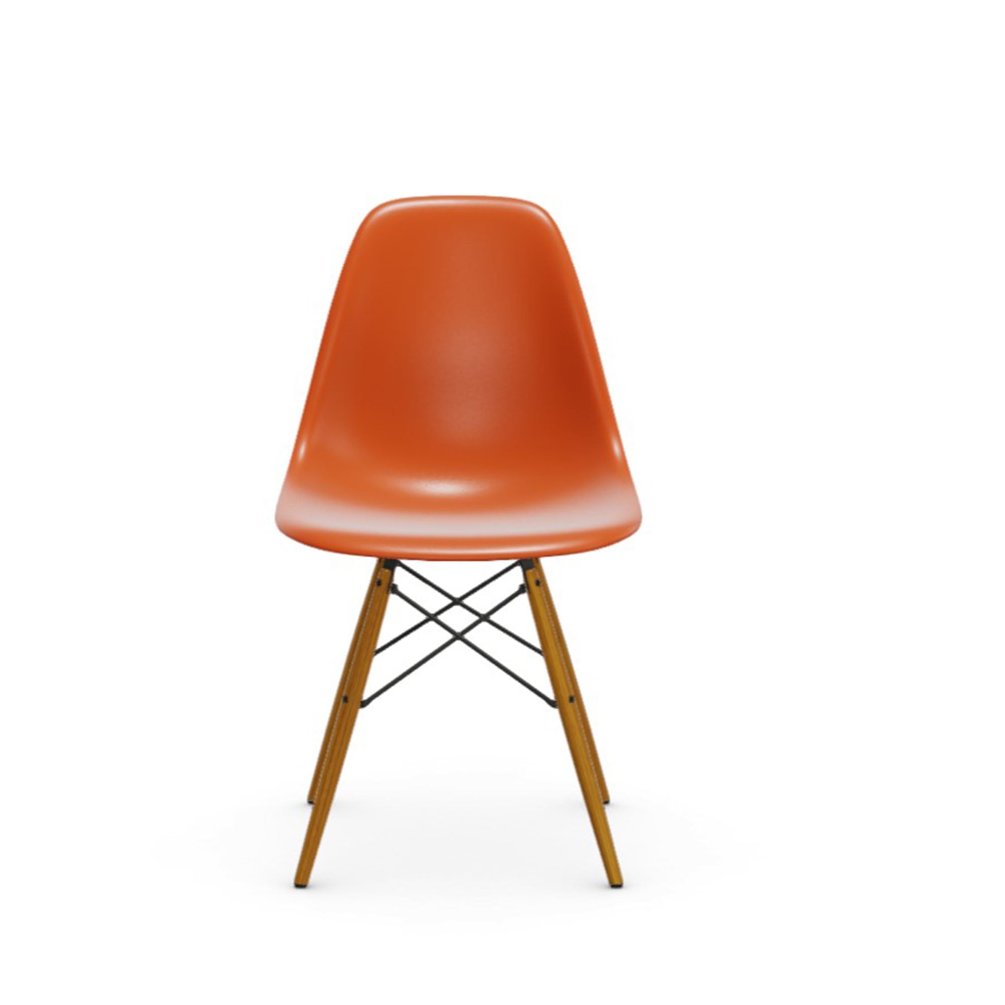 Eames Plastic RE DSW scaun cu picioare frasin natur