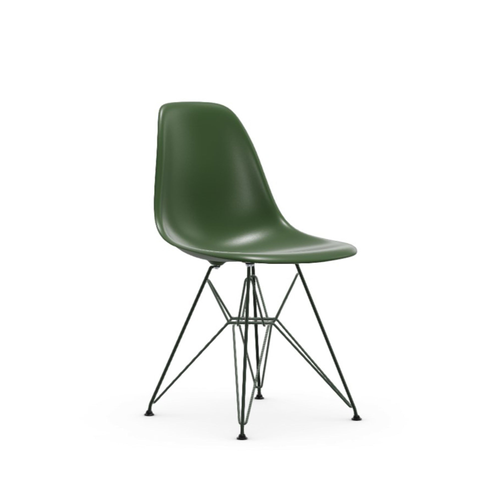 Eames Plastic RE DSR scaun cu bază colorată