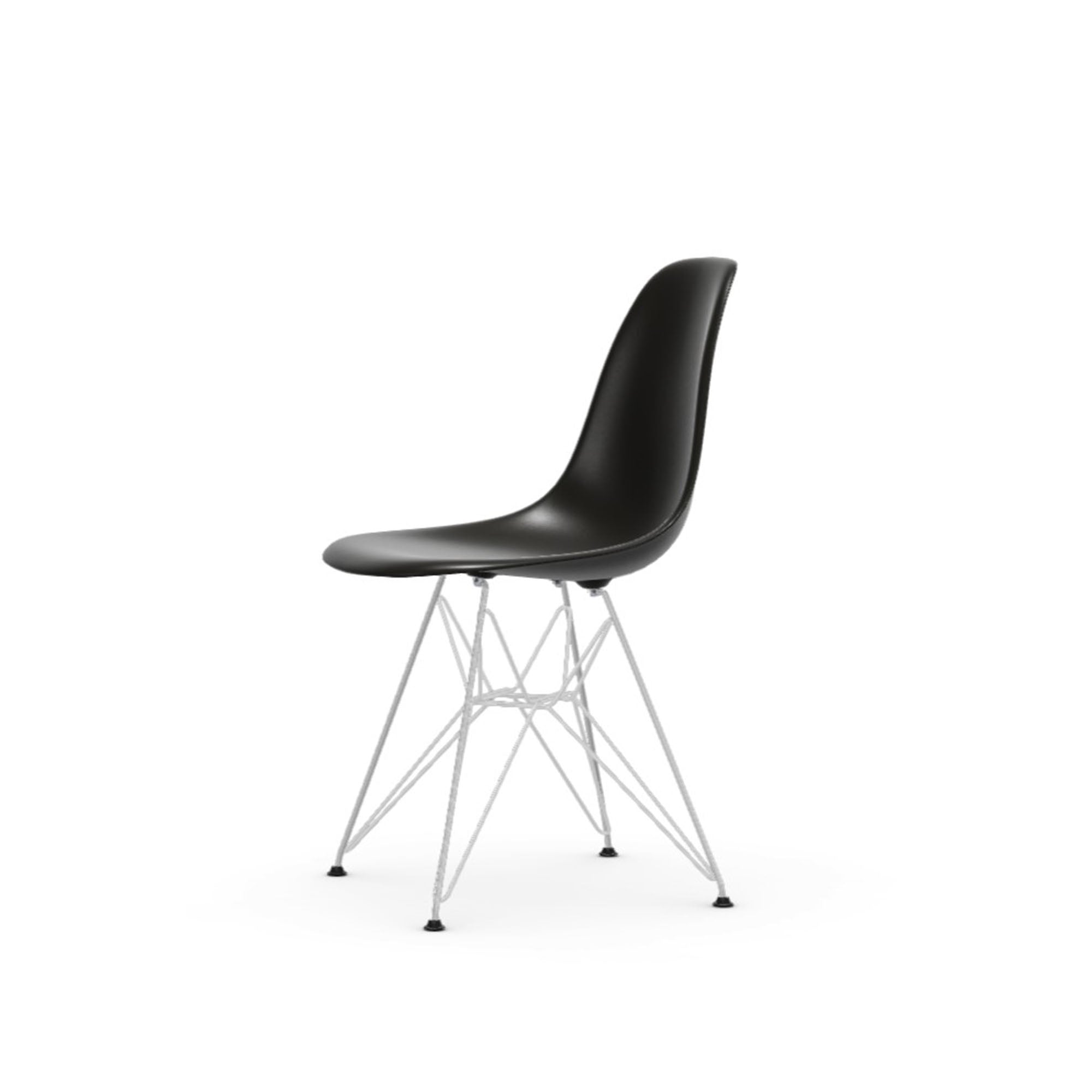 Eames Plastic RE DSR scaun cu baza cromată