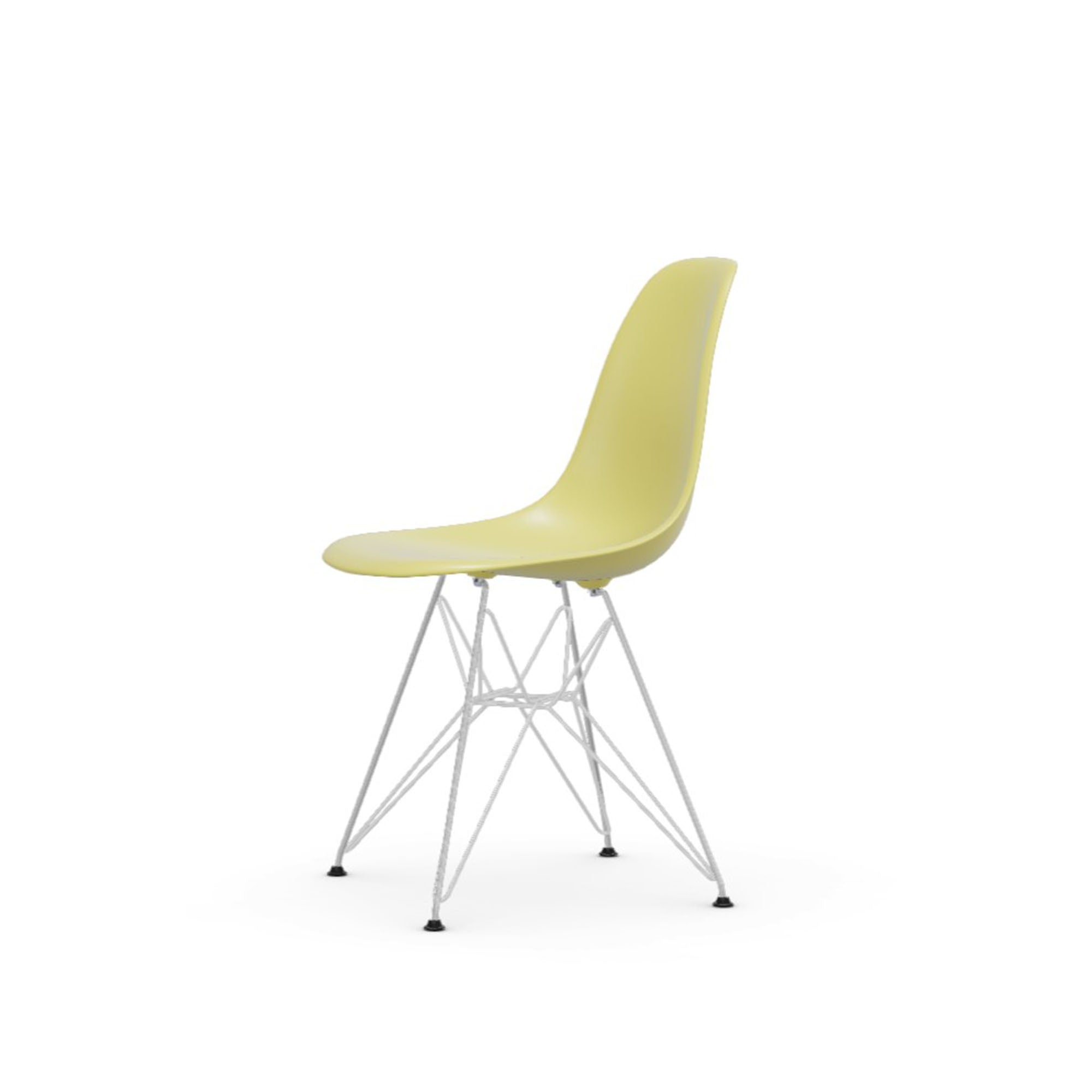 Eames Plastic RE DSR scaun cu baza cromată
