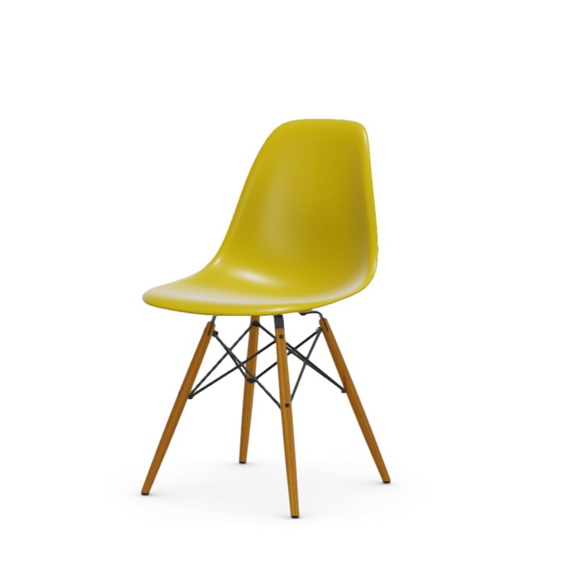 Eames Plastic RE DSW scaun cu picioare frasin natur
