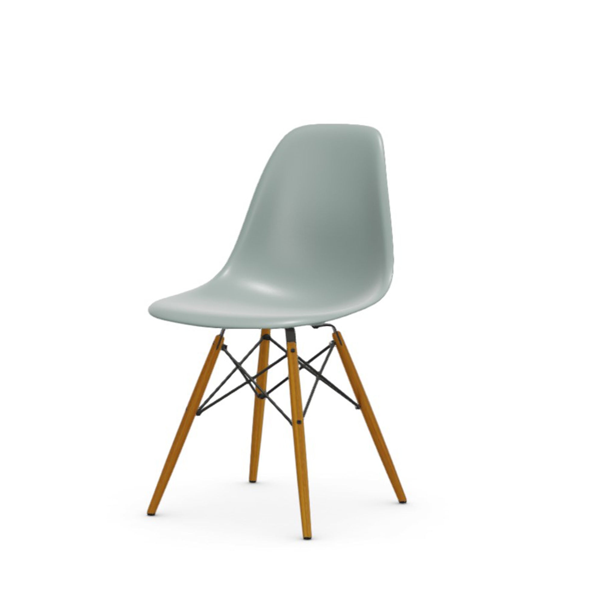 Eames Plastic RE DSW scaun cu picioare frasin natur