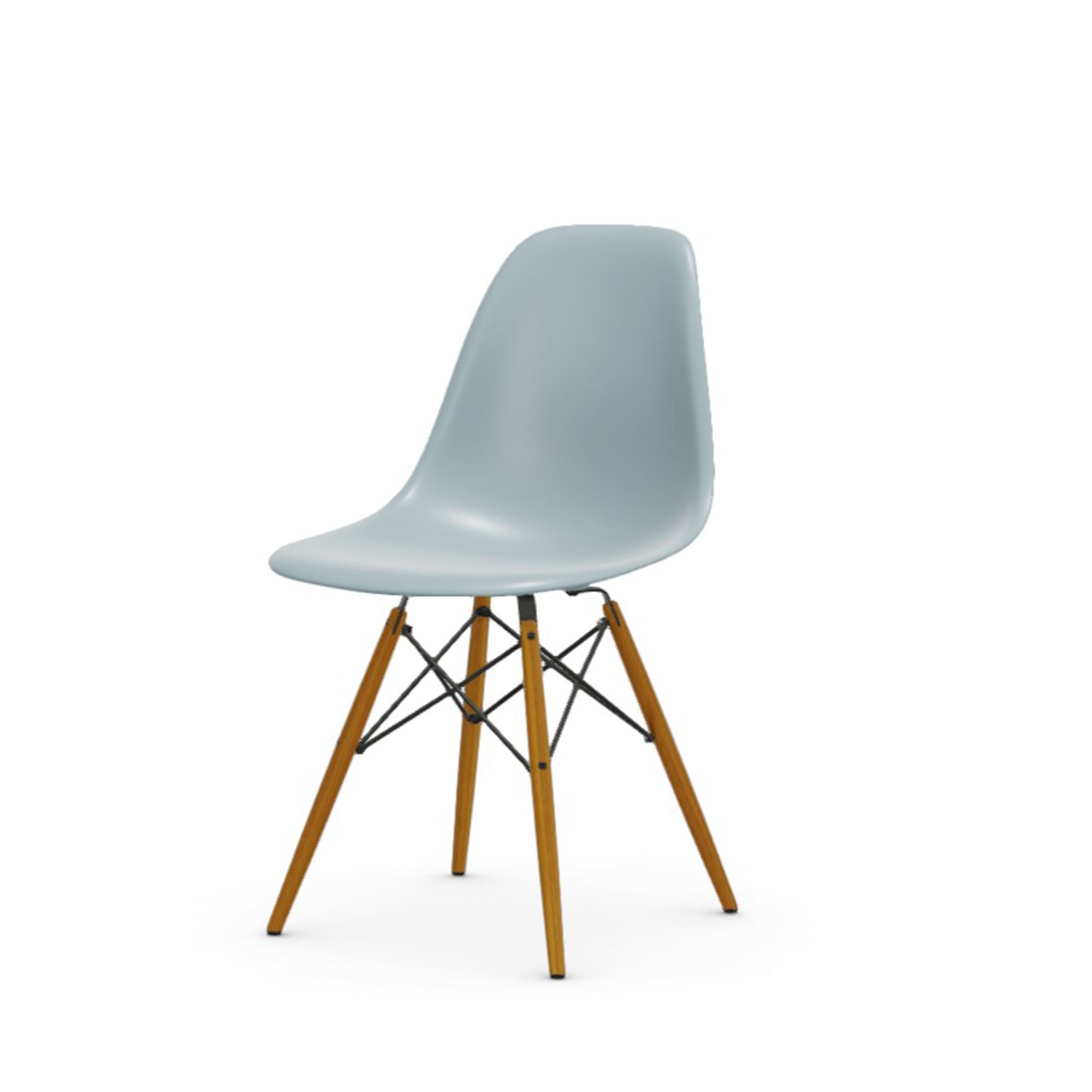 Eames Plastic RE DSW scaun cu picioare frasin natur