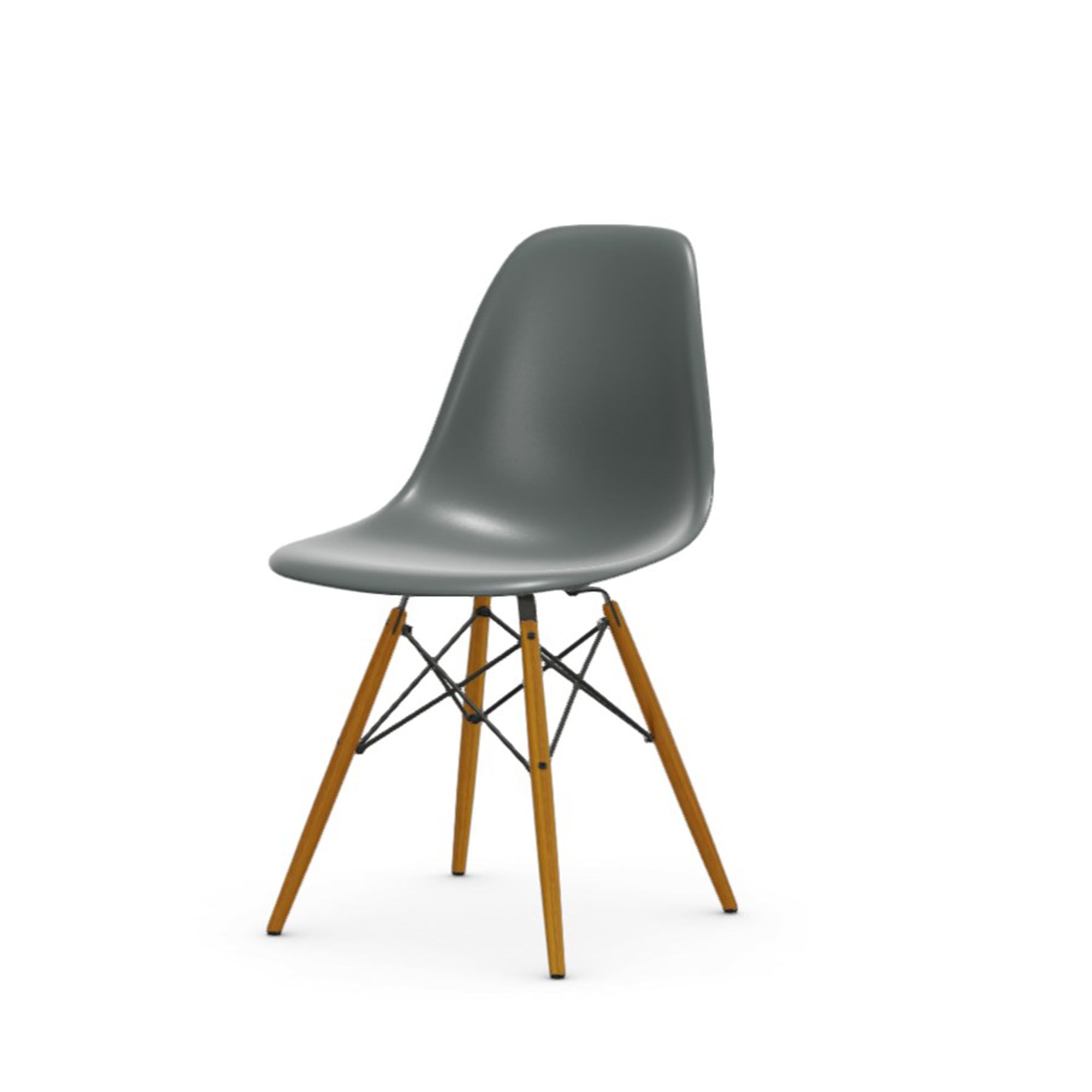 Eames Plastic RE DSW scaun cu picioare frasin natur