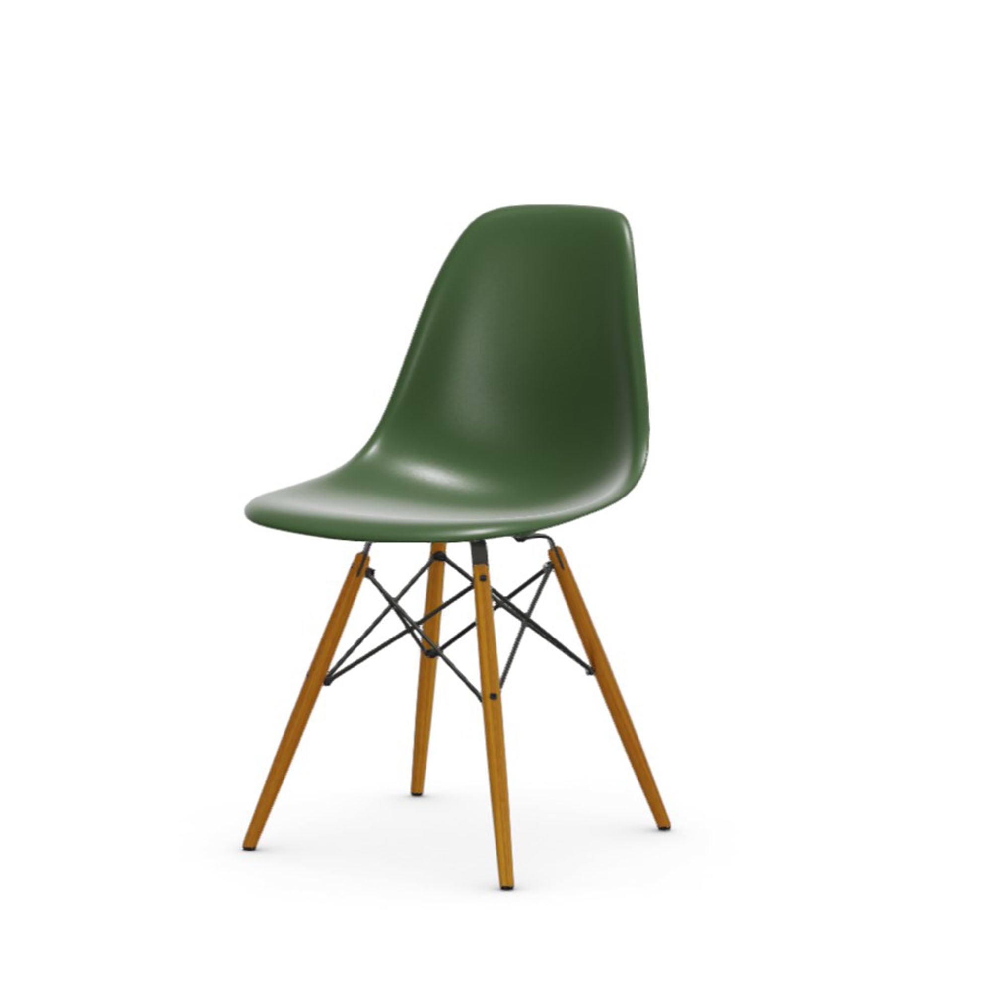 Eames Plastic RE DSW scaun cu picioare frasin natur