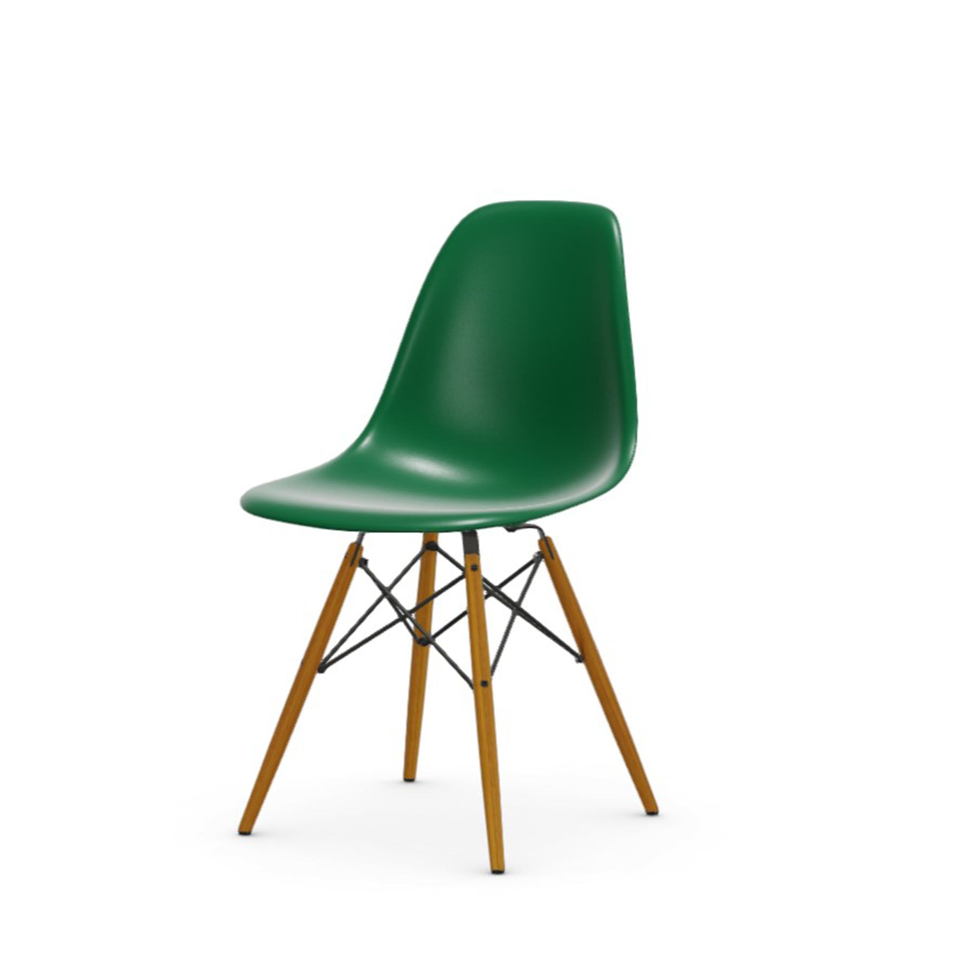Eames Plastic RE DSW scaun cu picioare frasin natur