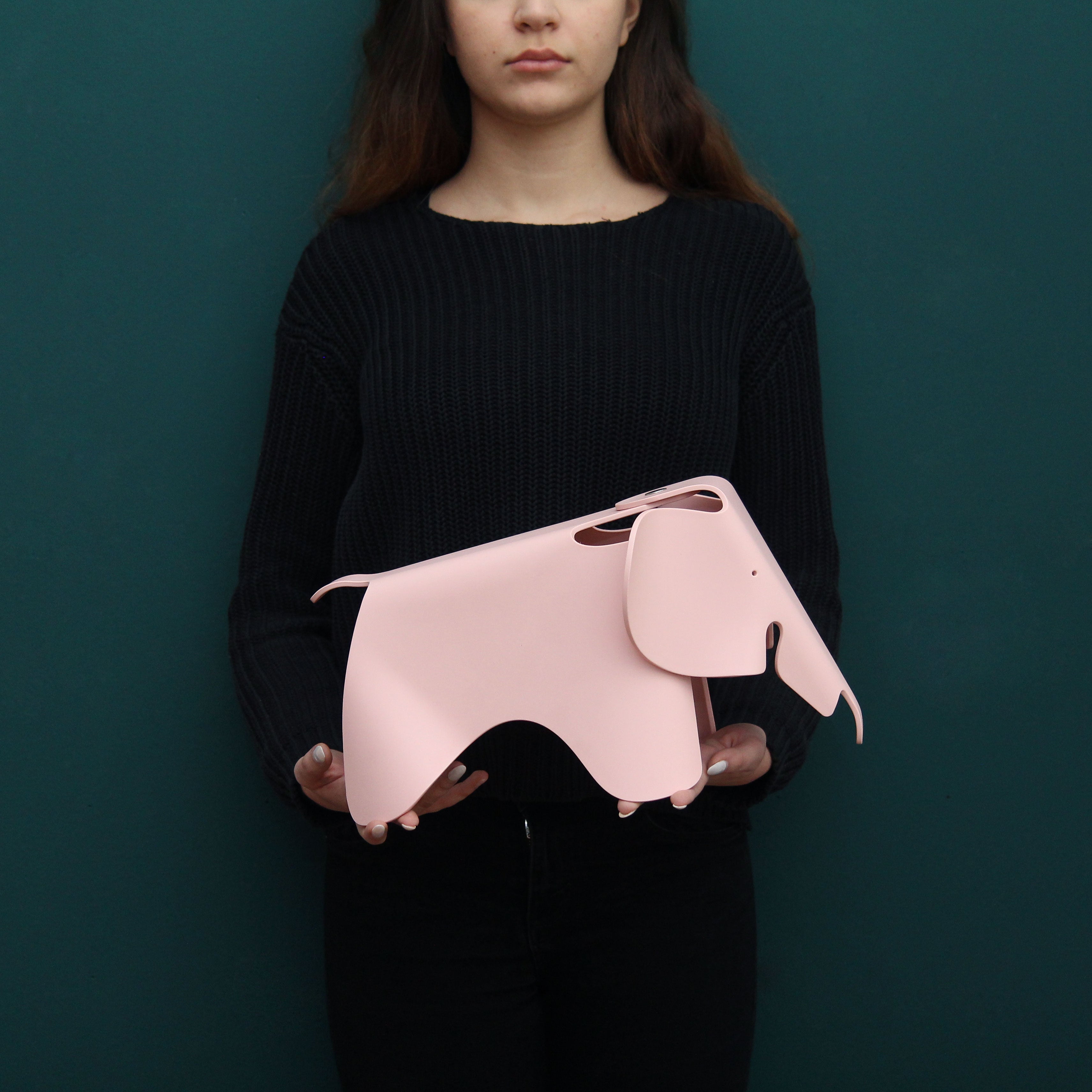 Eames Elephant pale rose S, obiect decor