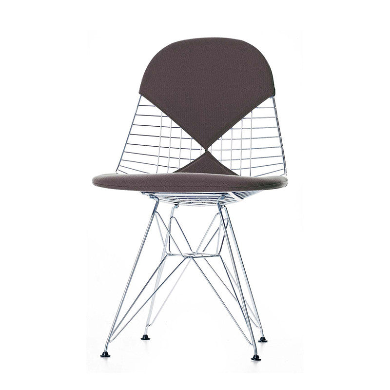 Eames Wire DKR-2, varianta tapițată a scaunului Wire creat de cuplul Eames pentru Vitra