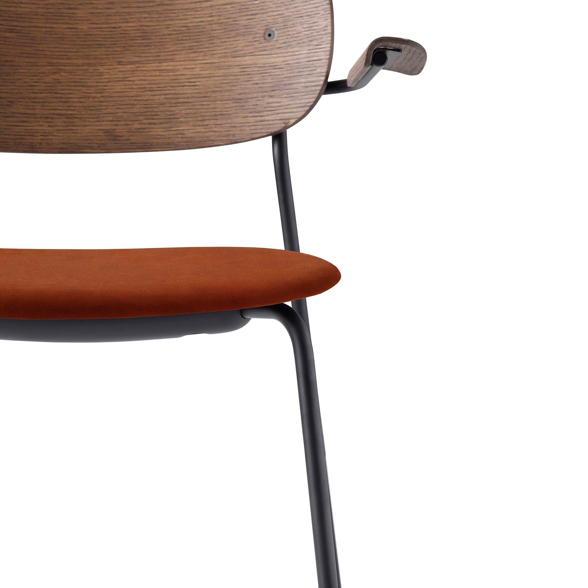 Co Chair scaun cu cotiere tapițat