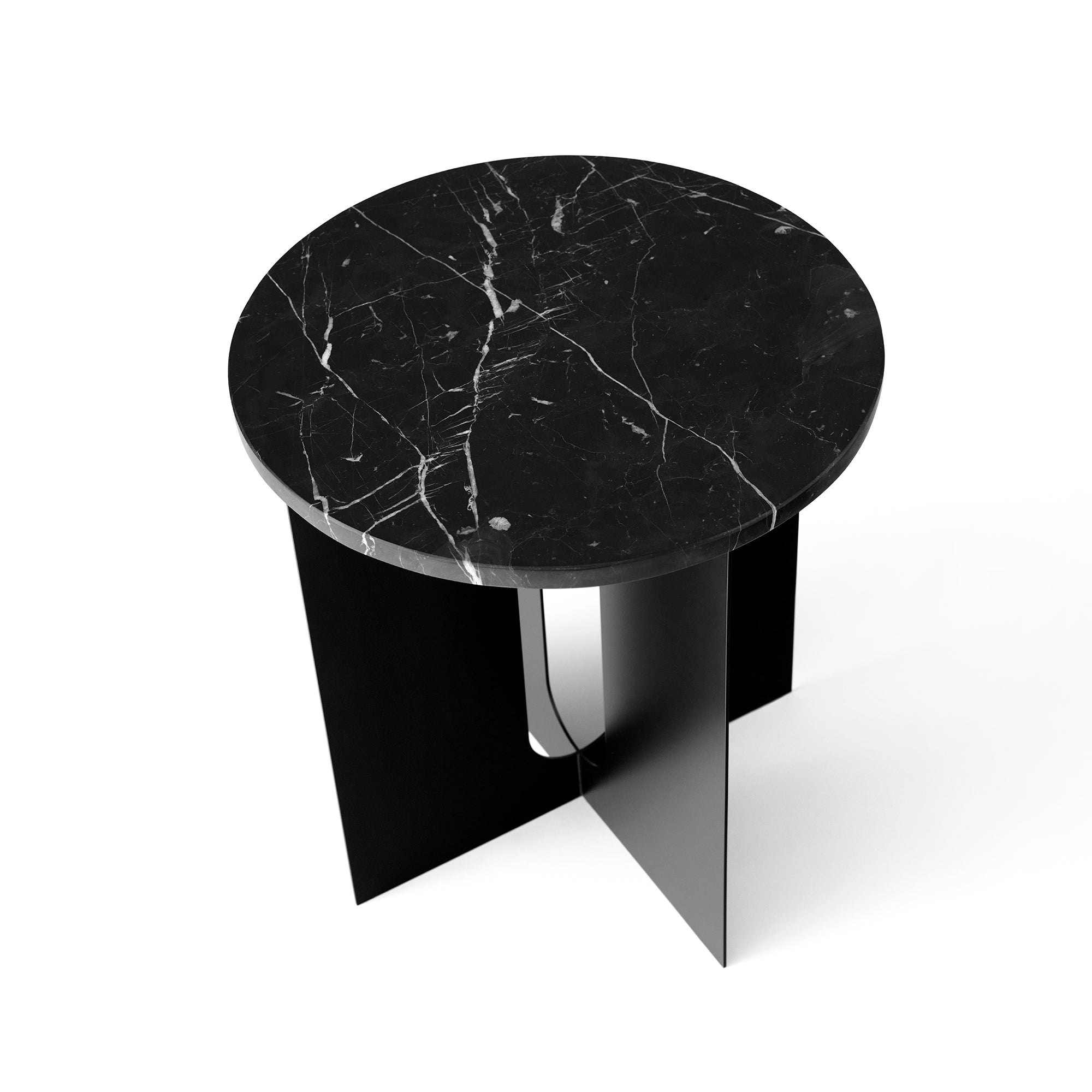 Androgyne măsuță cu blat din marmură