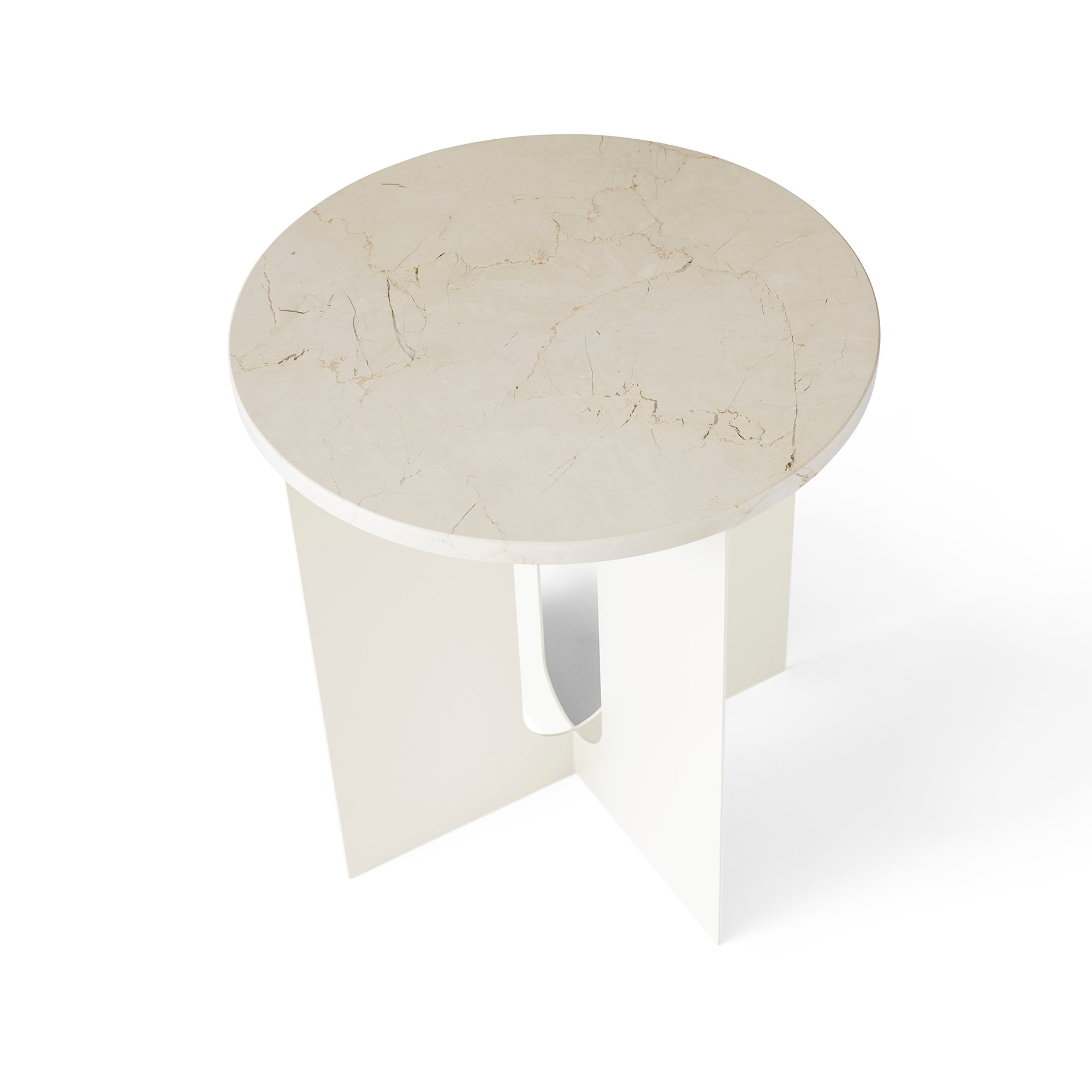 Androgyne măsuță cu blat din marmură