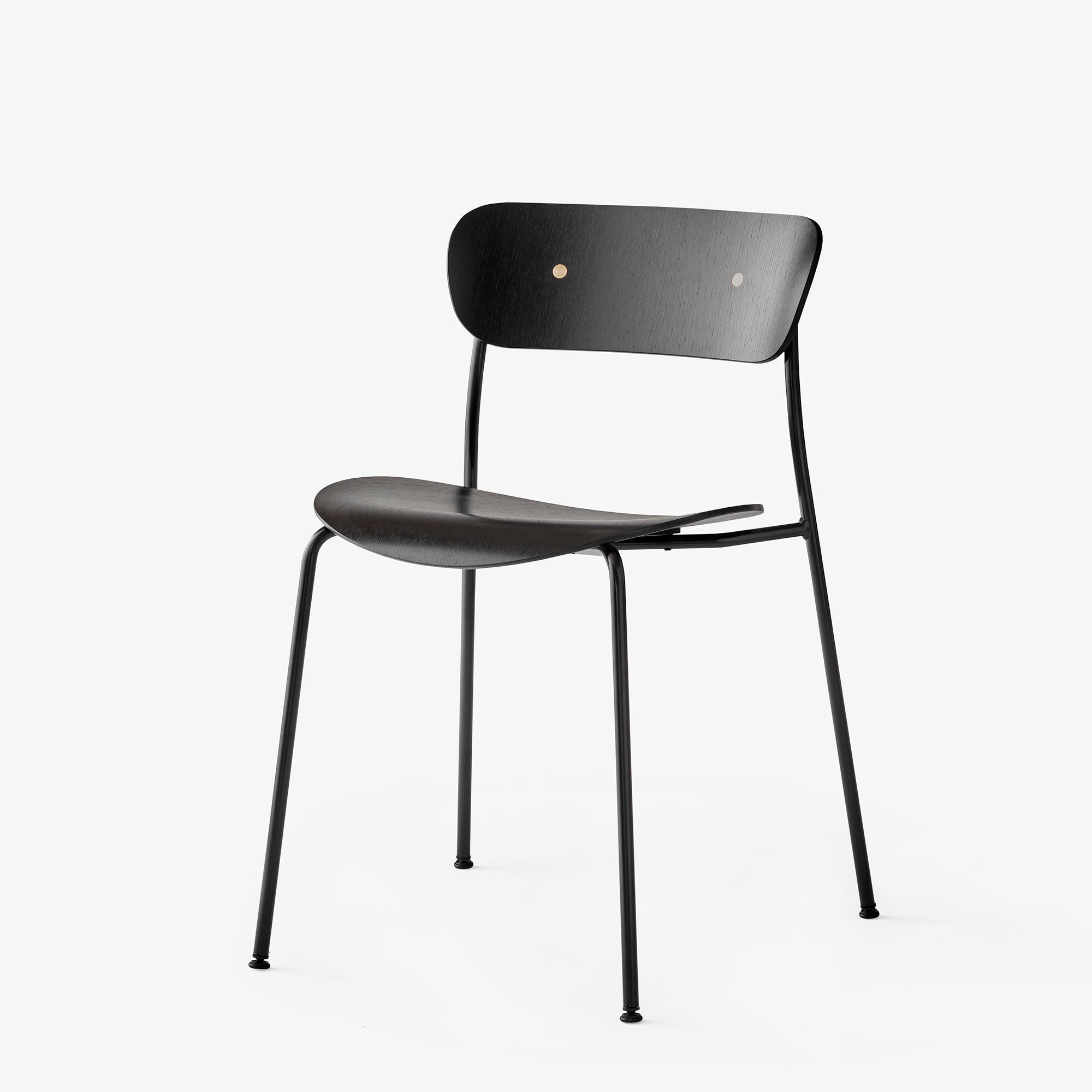 Pavilion AV1 scaun de dining cu baza neagră