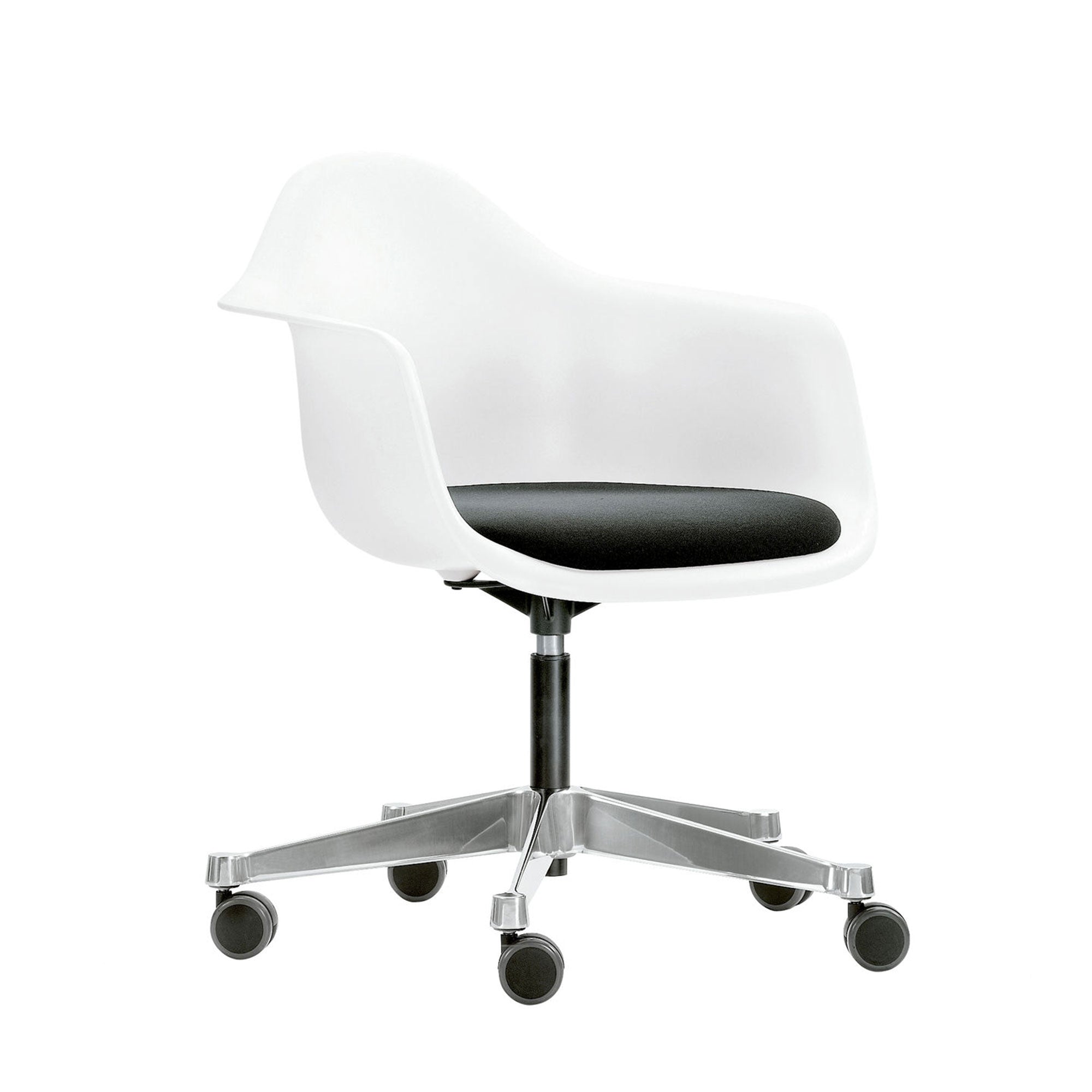 Eames Plastic RE PACC scaun de birou cu pernă de șezut