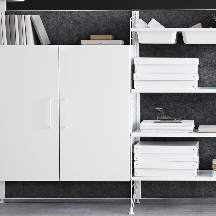 String filing cabinet