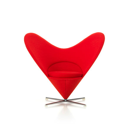 Heart-Shaped Cone Chair miniatură