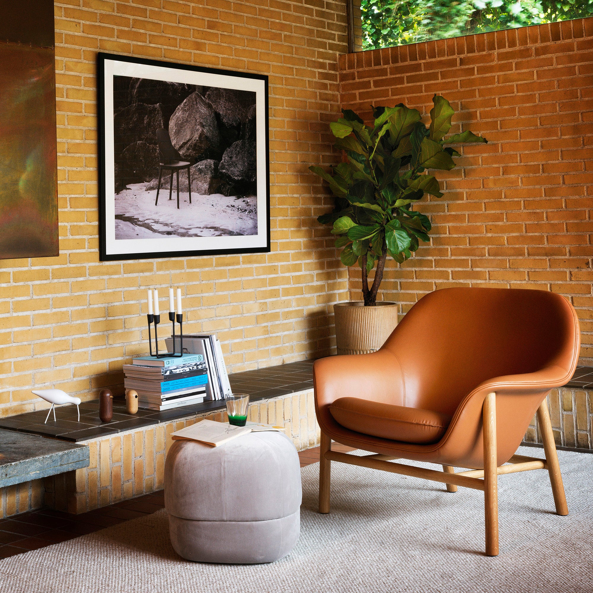 Drape Lounge Low, fotoliu lounge