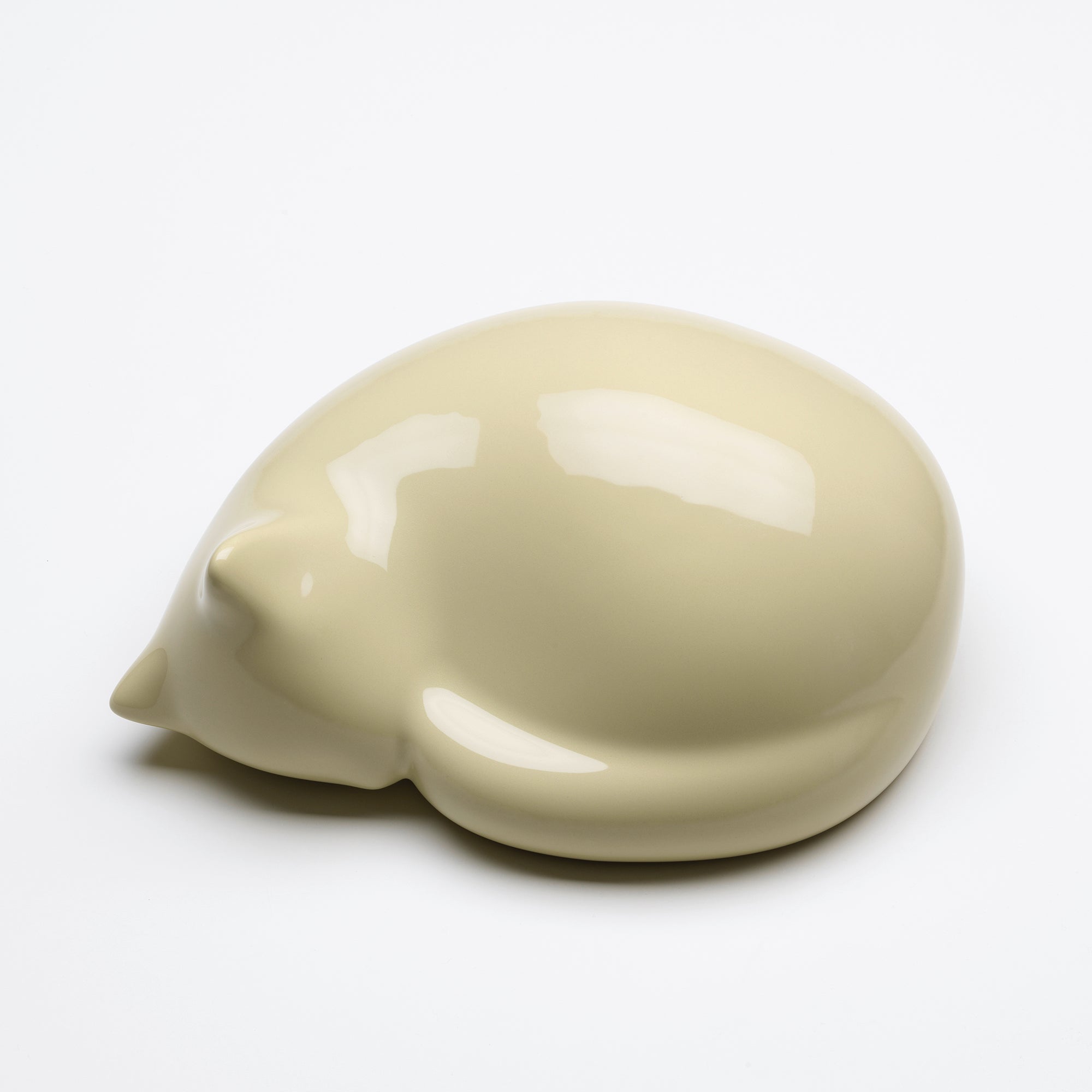 Resting cat figurină mare