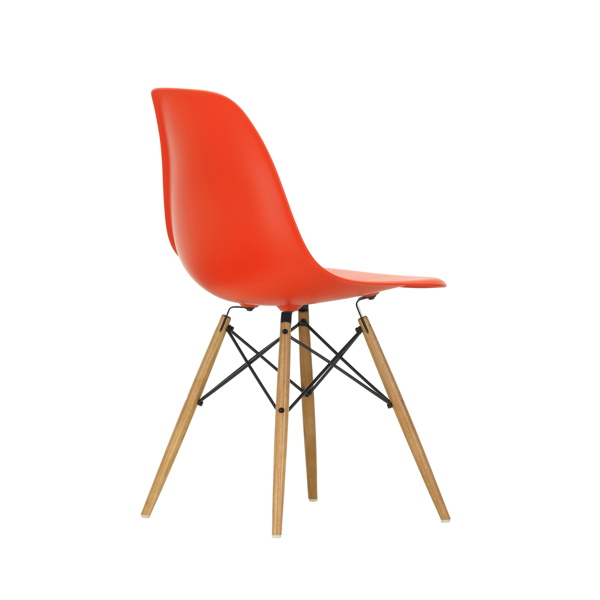 Eames Plastic DSW scaun cu picioare frasin natur