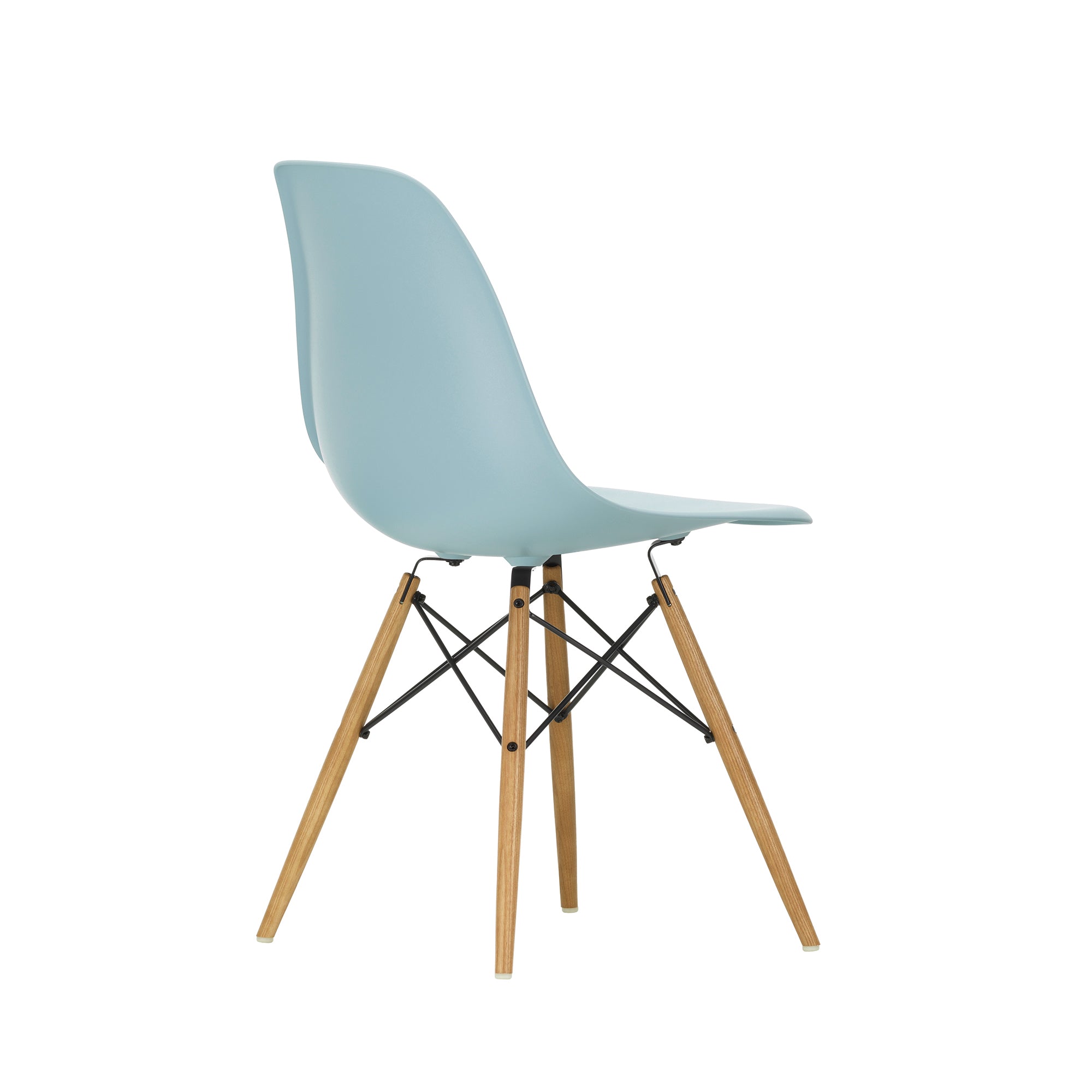 Eames Plastic DSW scaun cu picioare frasin natur