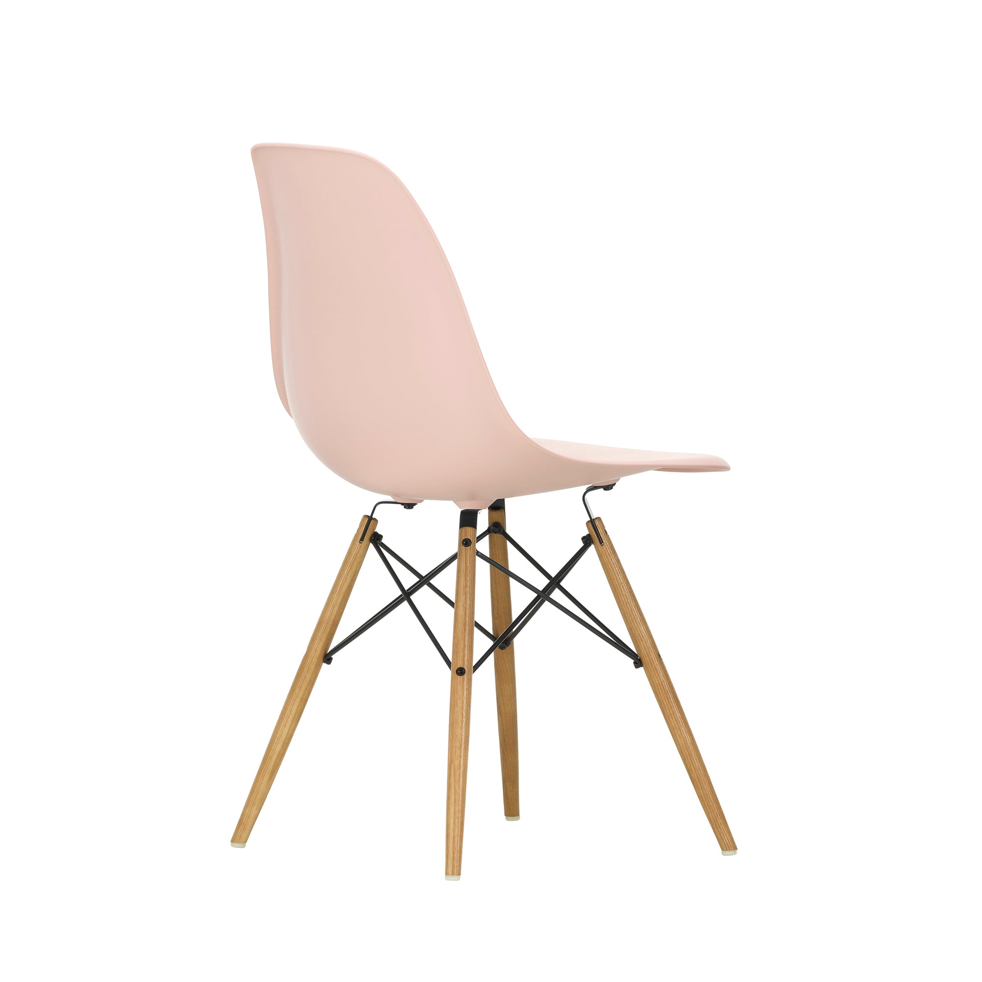 Eames Plastic DSW scaun cu picioare frasin natur