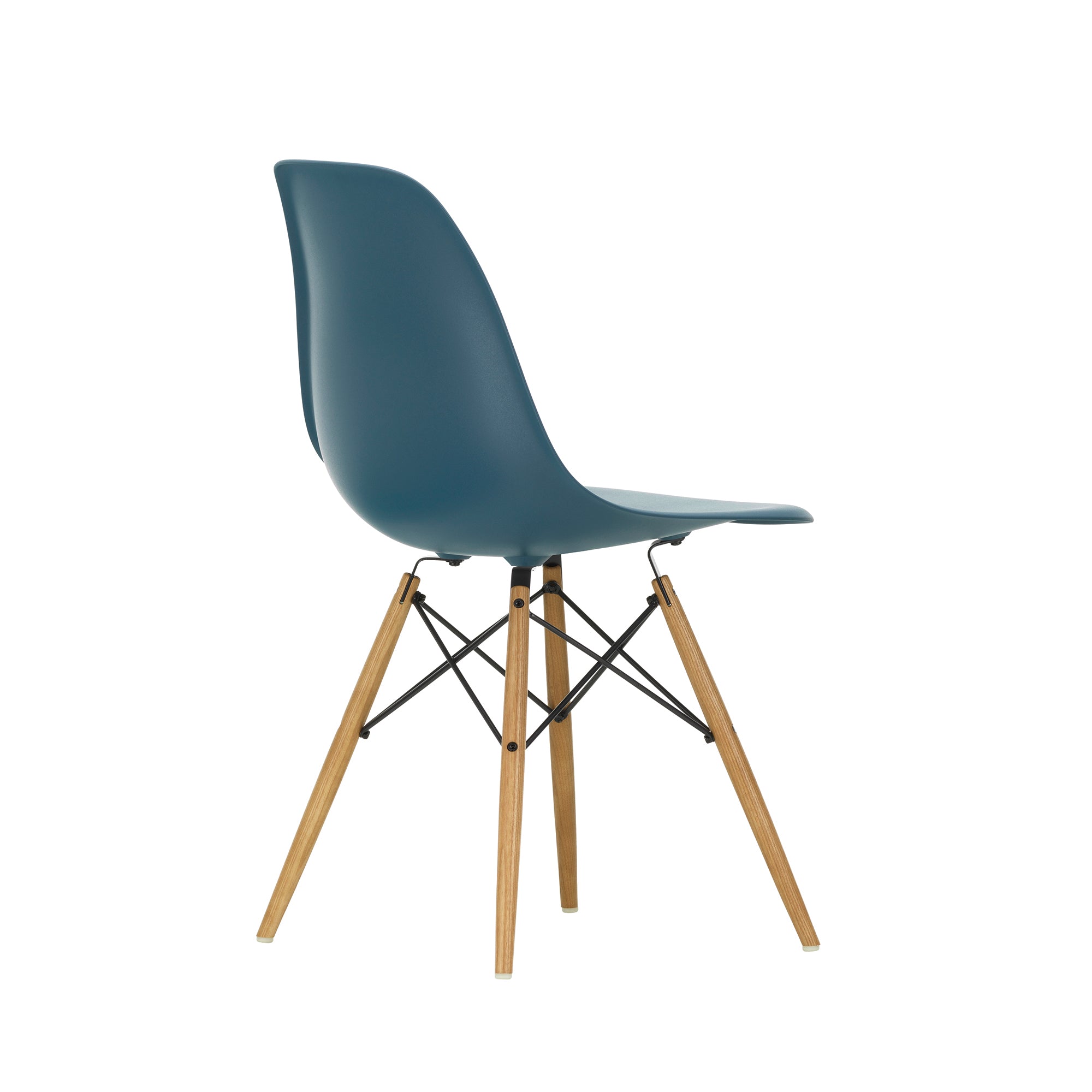 Eames Plastic DSW scaun cu picioare frasin natur