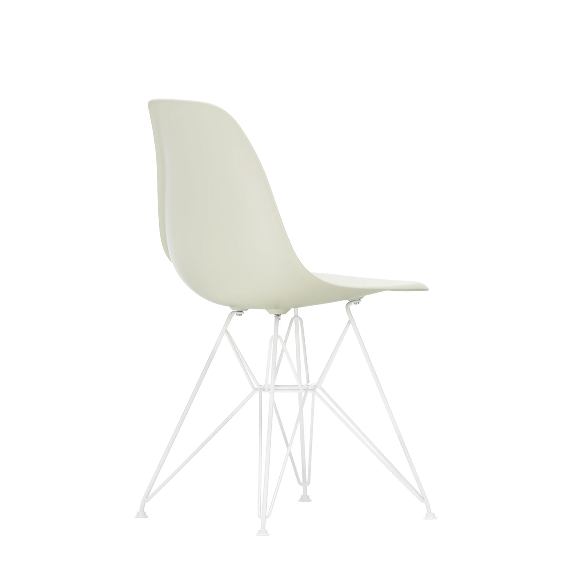 Eames Plastic DSR scaun cu baza albă