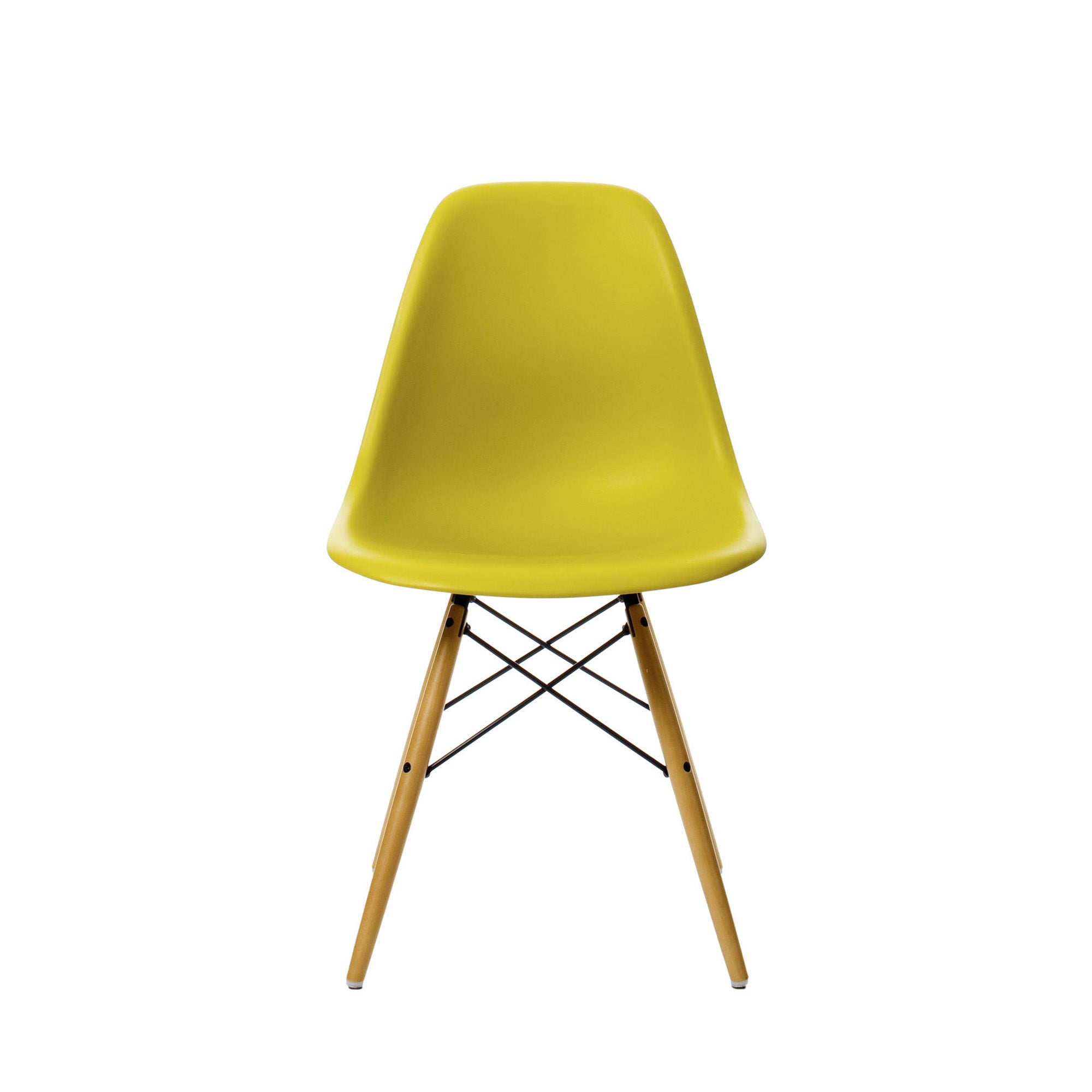 Eames Plastic DSW scaun cu picioare frasin natur