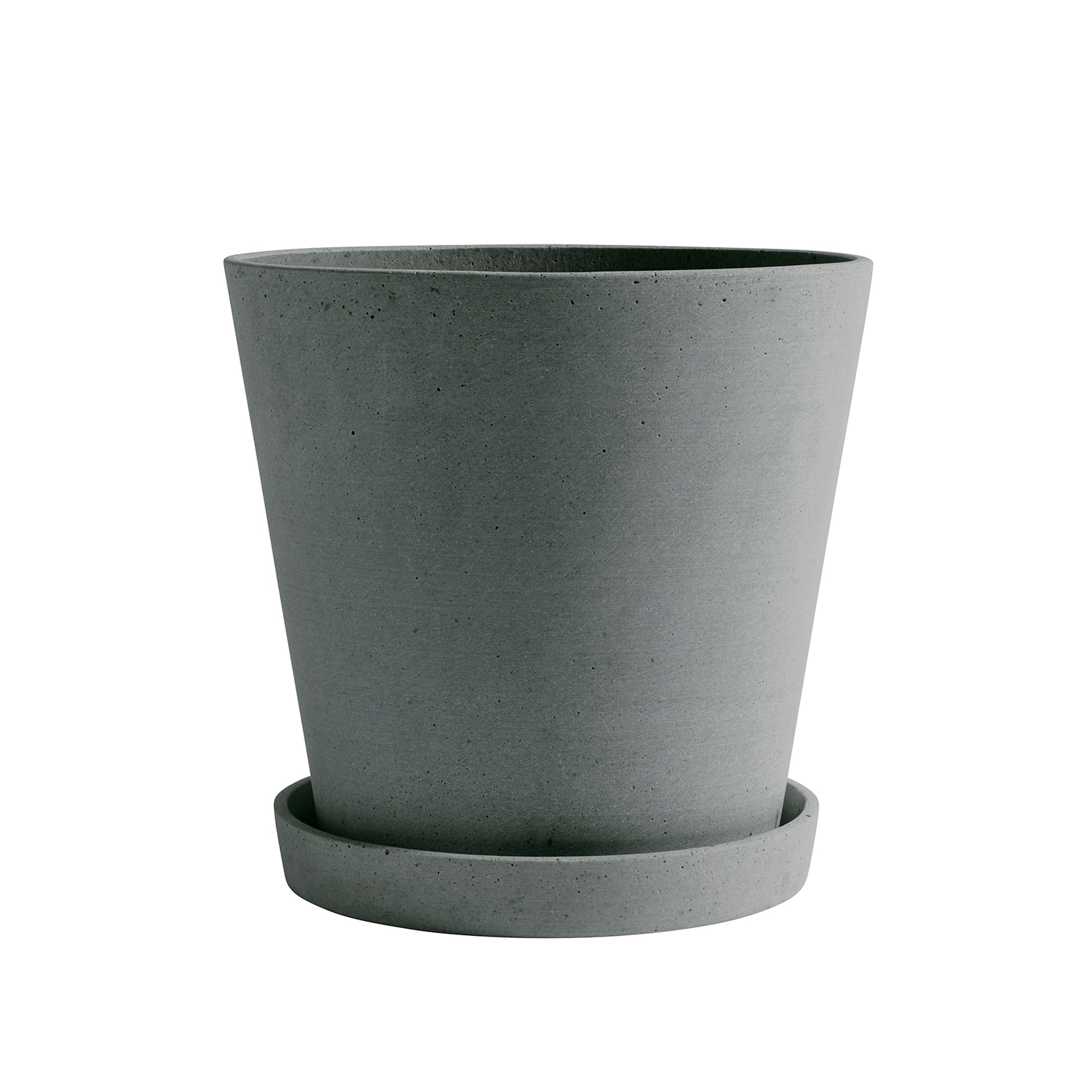Flowerpot with saucer XXXL set ghiveci și farfurie