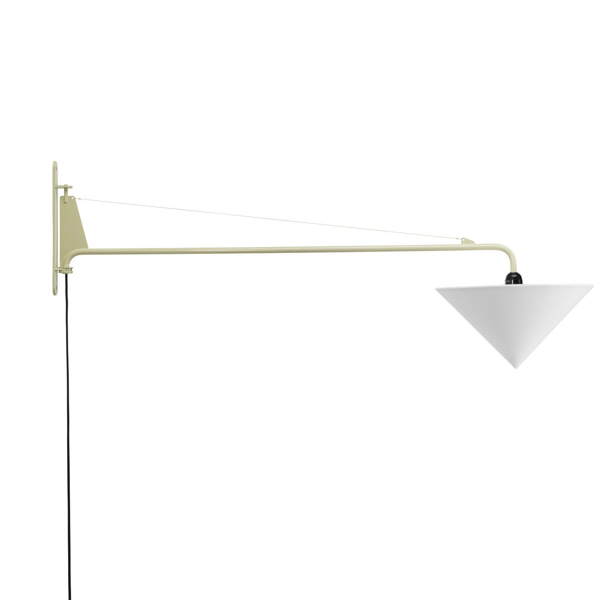 Petite Potence with Abat-Jour Conique lampă de perete