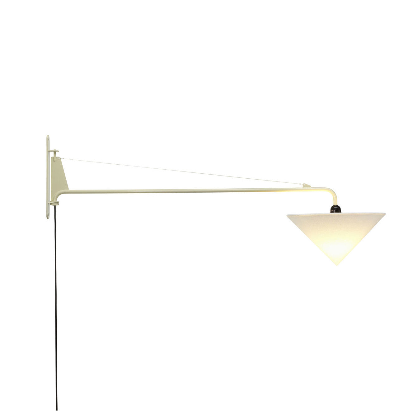 Petite Potence with Abat-Jour Conique lampă de perete