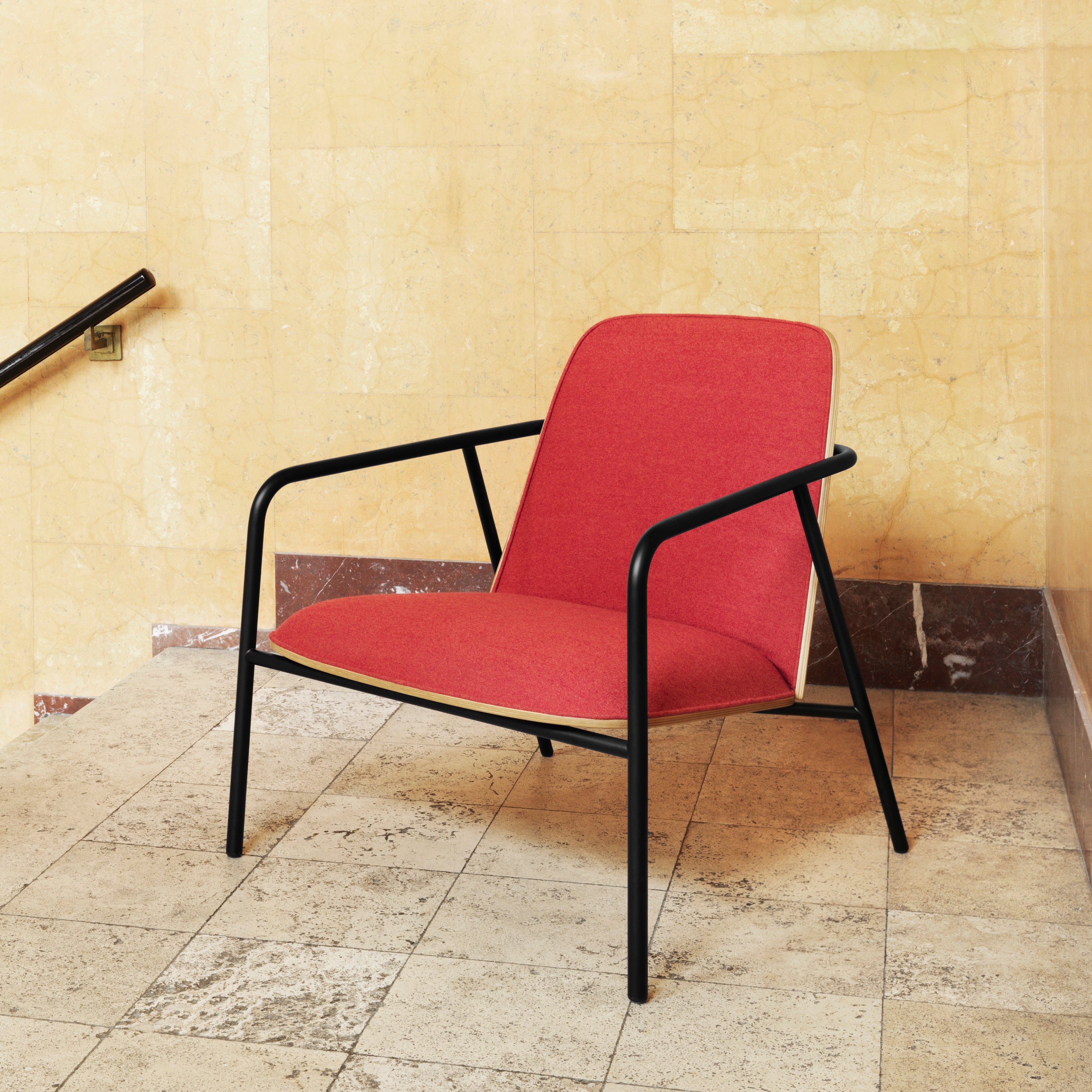 Pad Lounge Chair Low fotoliu compact