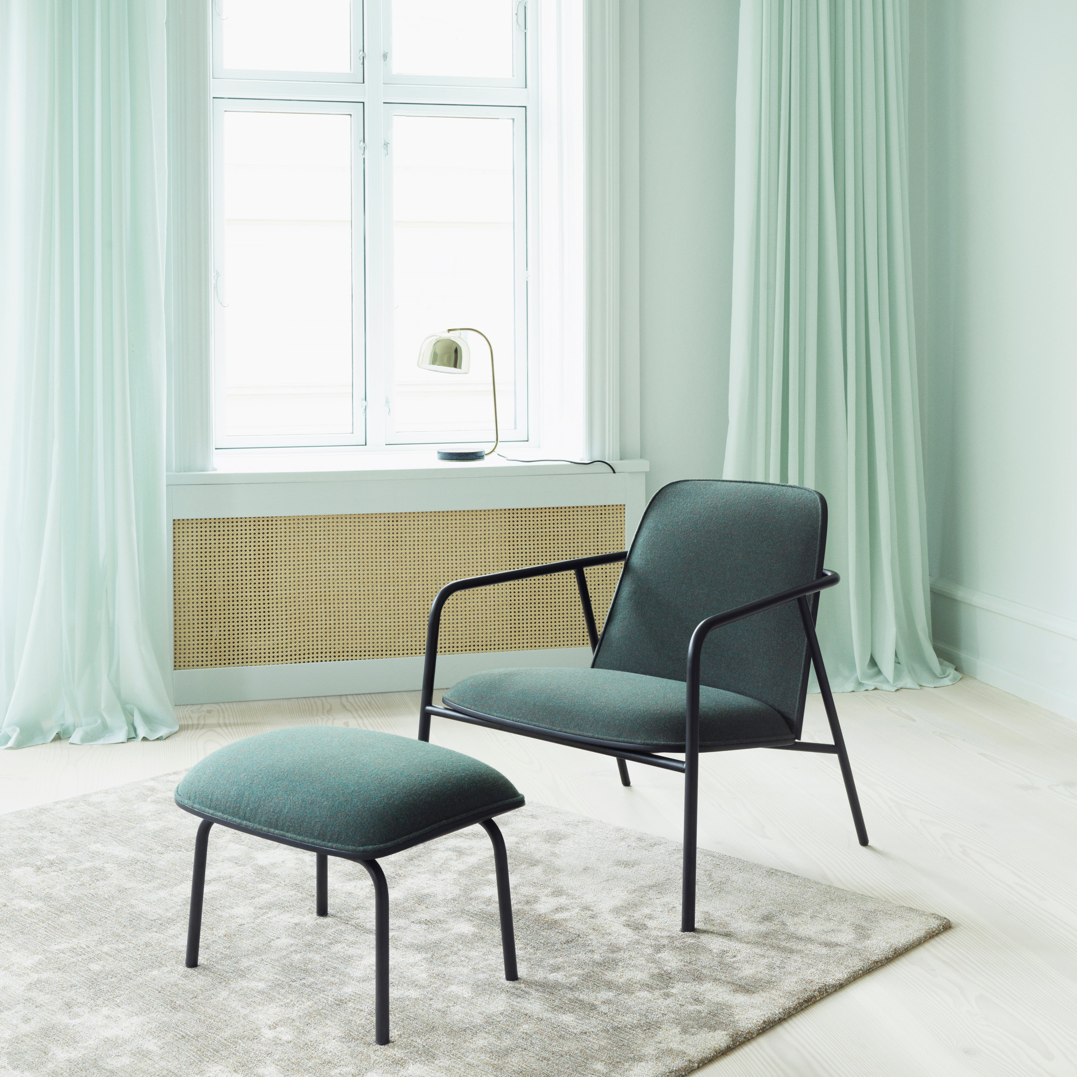 Pad Lounge Chair Low fotoliu compact