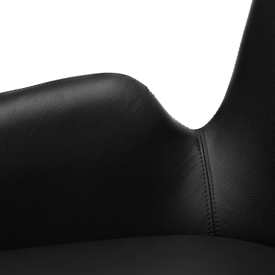 Era Lounge Chair Low bază metalică