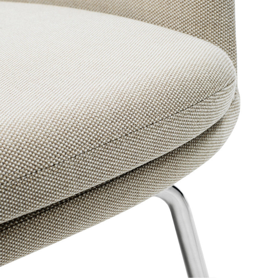 Era Lounge Chair Low bază metalică