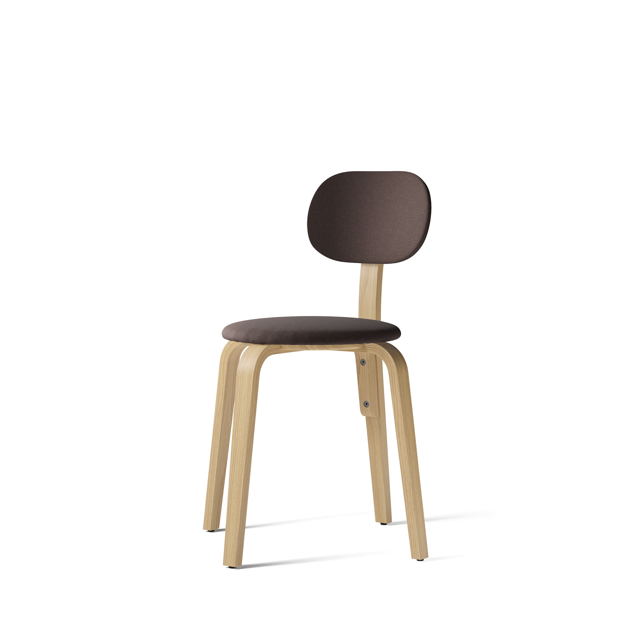 Afteroom scaun cu baza din lemn