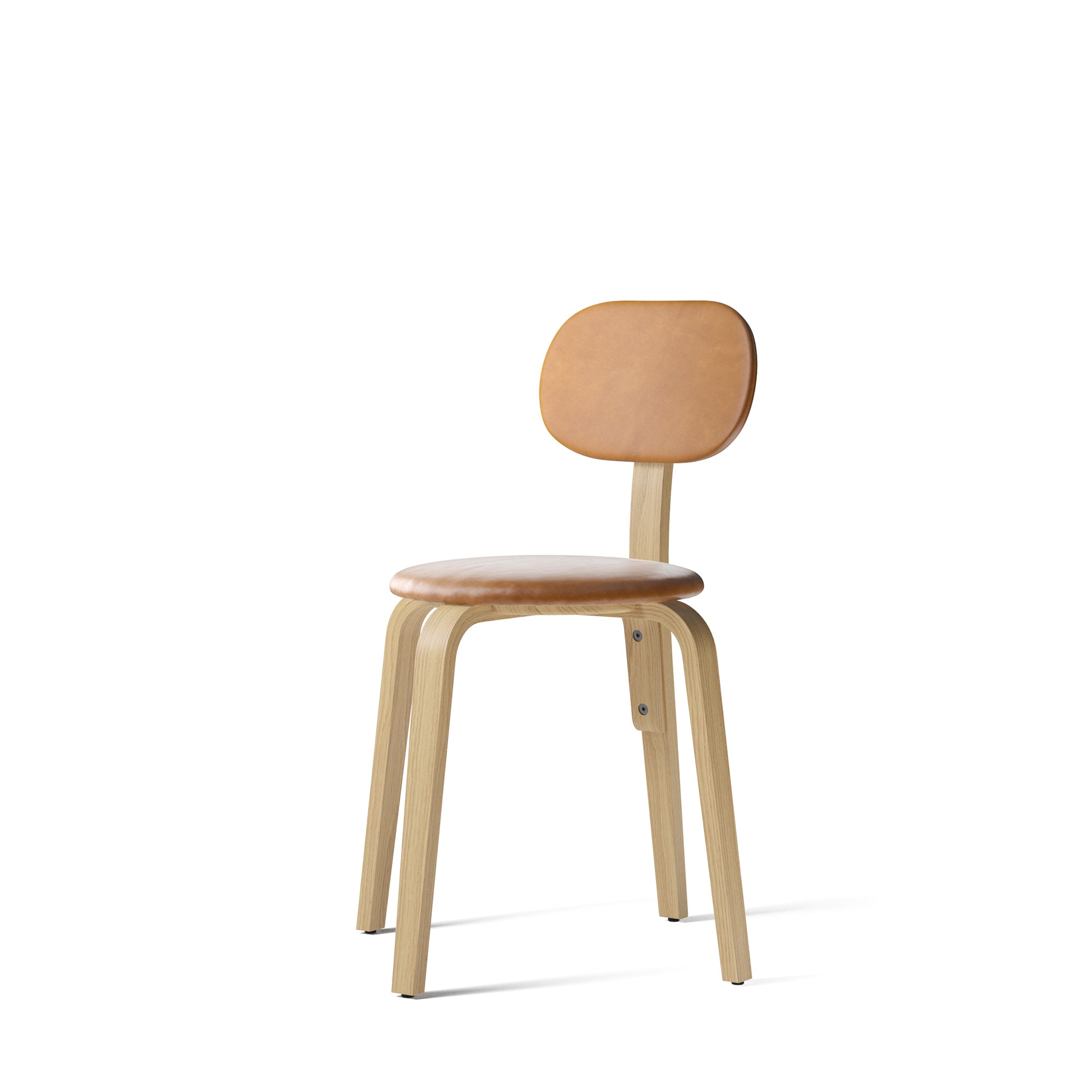 Afteroom scaun cu baza din lemn