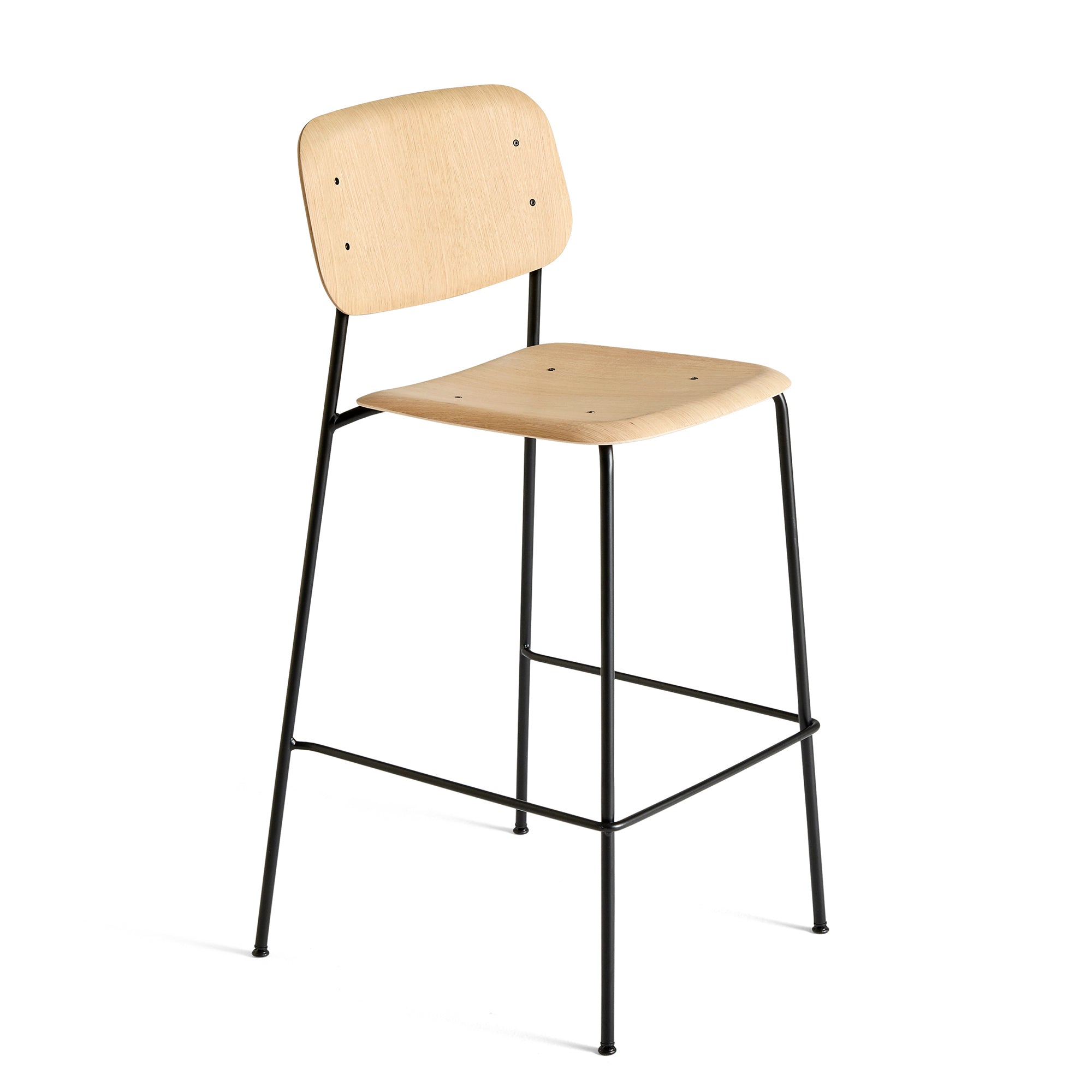 Soft Edge 90 Bar Stool High, scaun de bar