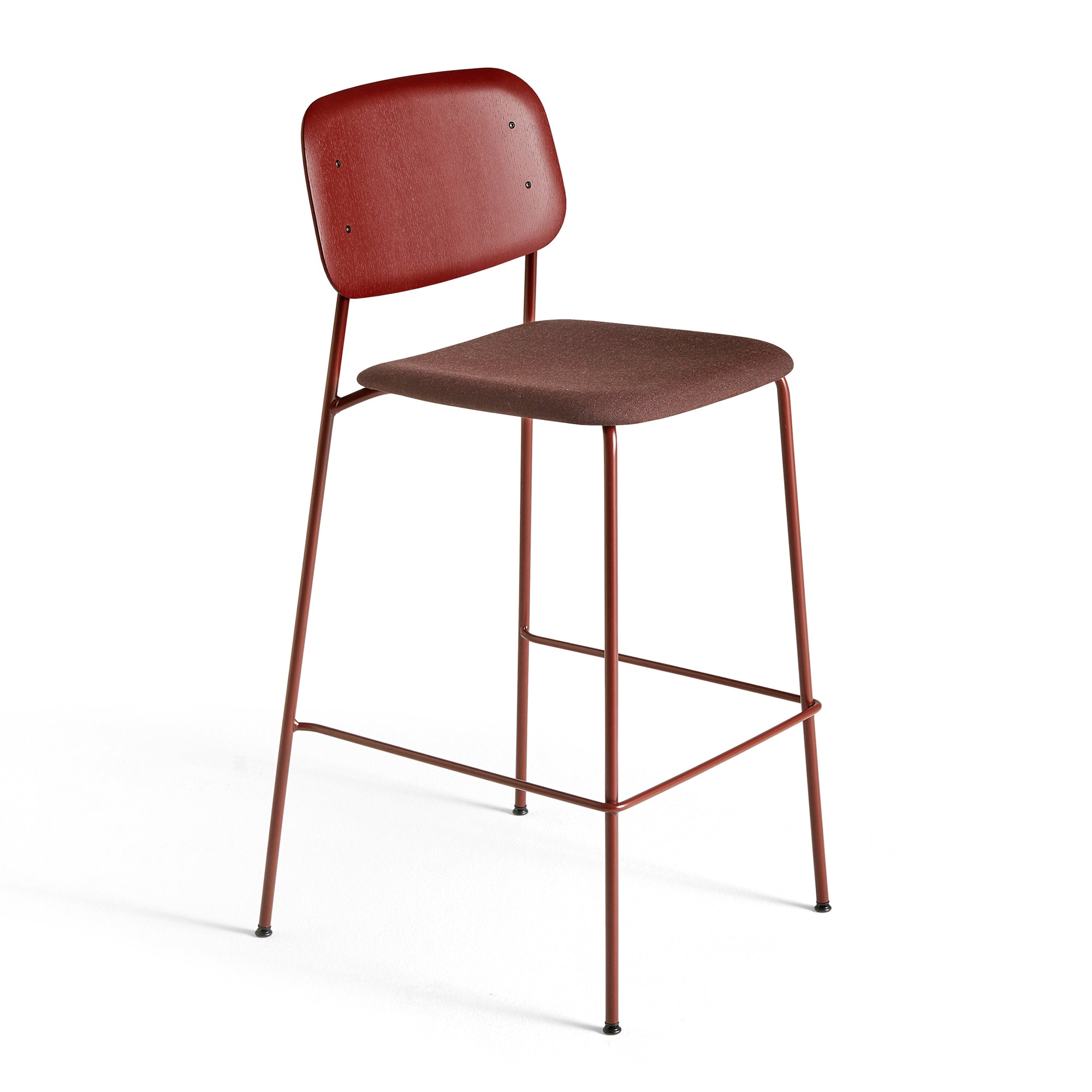Soft Edge 90 Bar Stool High, scaun de bar