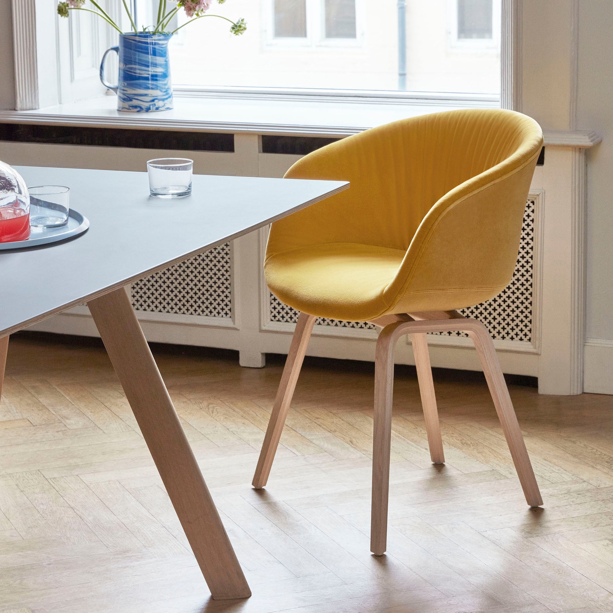 About A Chair 23 Soft scaun de dining tapițat