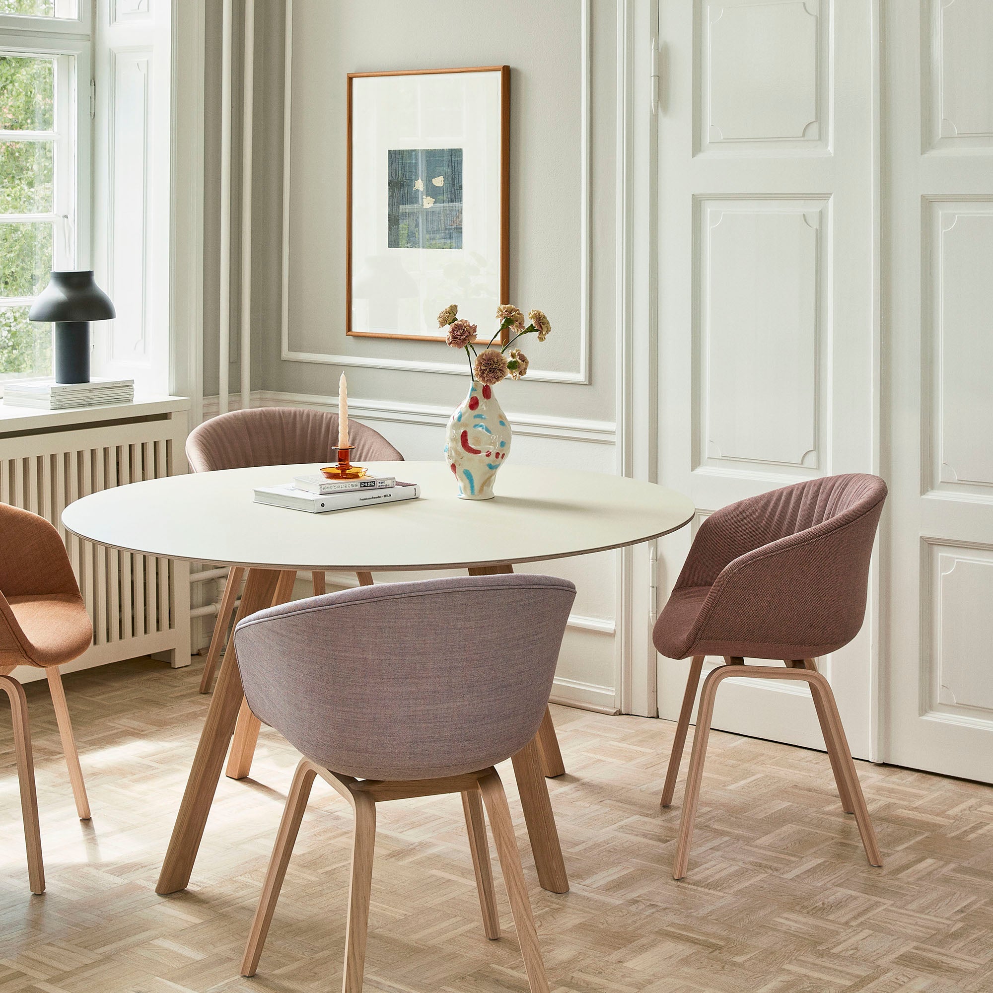 About A Chair 23 Soft scaun de dining tapițat