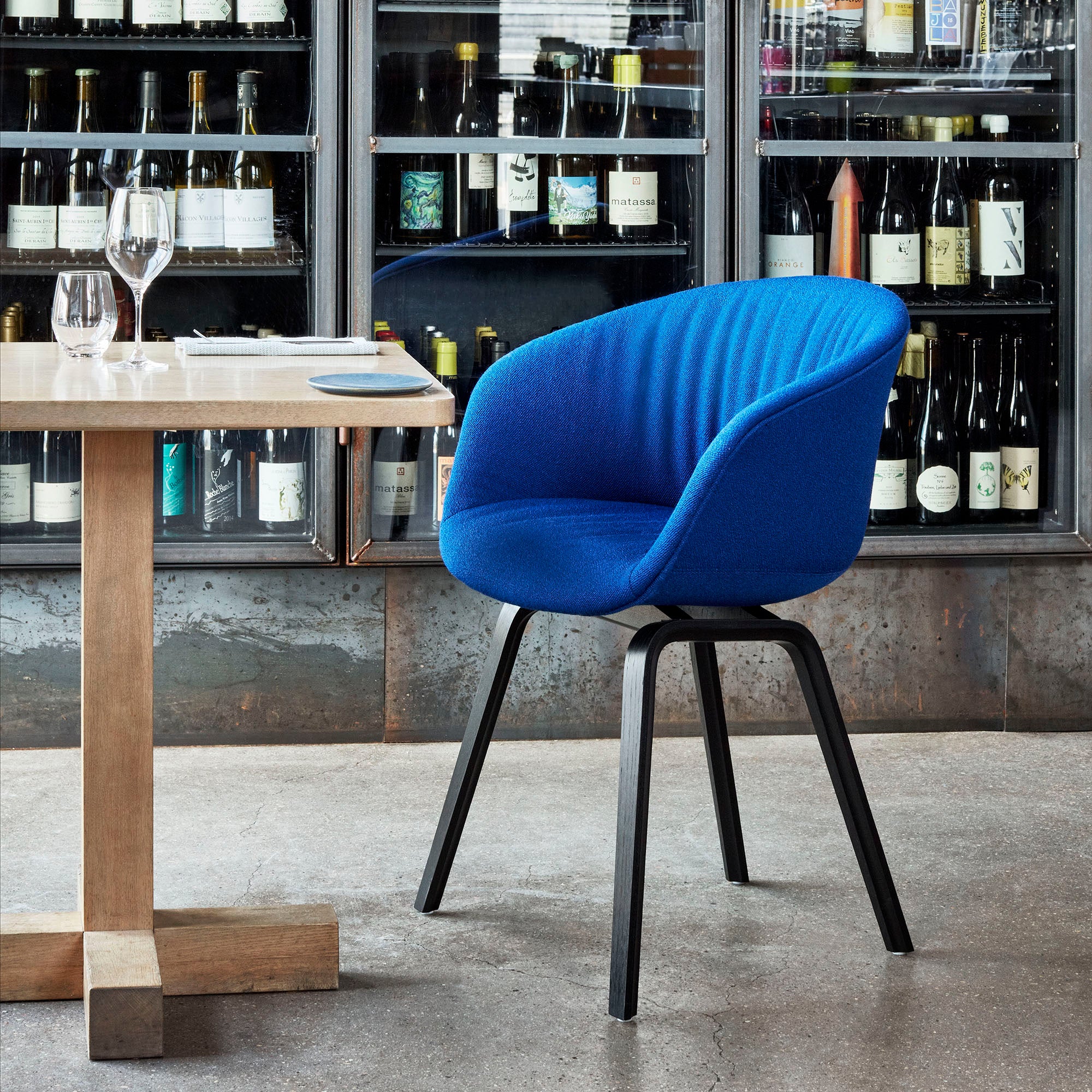 About A Chair 23 Soft scaun de dining tapițat