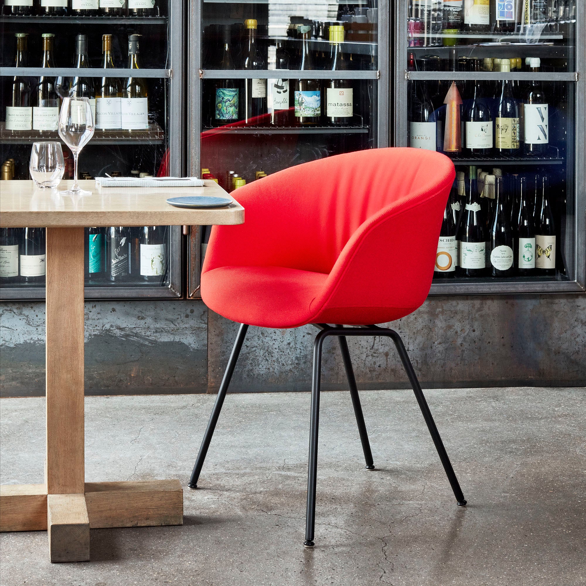 About A Chair 27 Soft scaun de dining tapițat