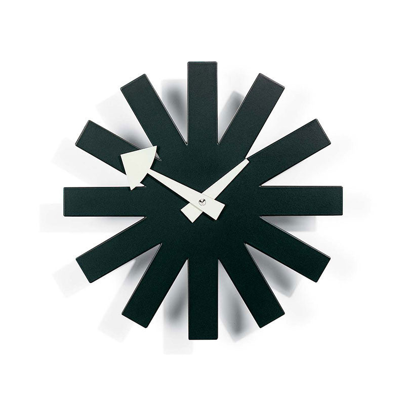 Asterisk, un ceas de perete creat de George Nelson și produs de Vitra